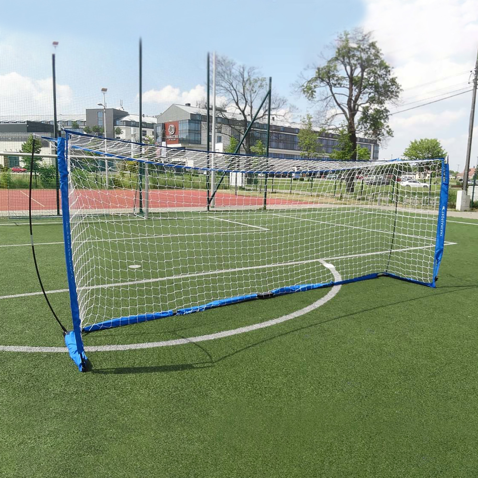 Yakimasport UNI poartă de fotbal 500 x 200 cm albastru 100153 (UNI 100153)