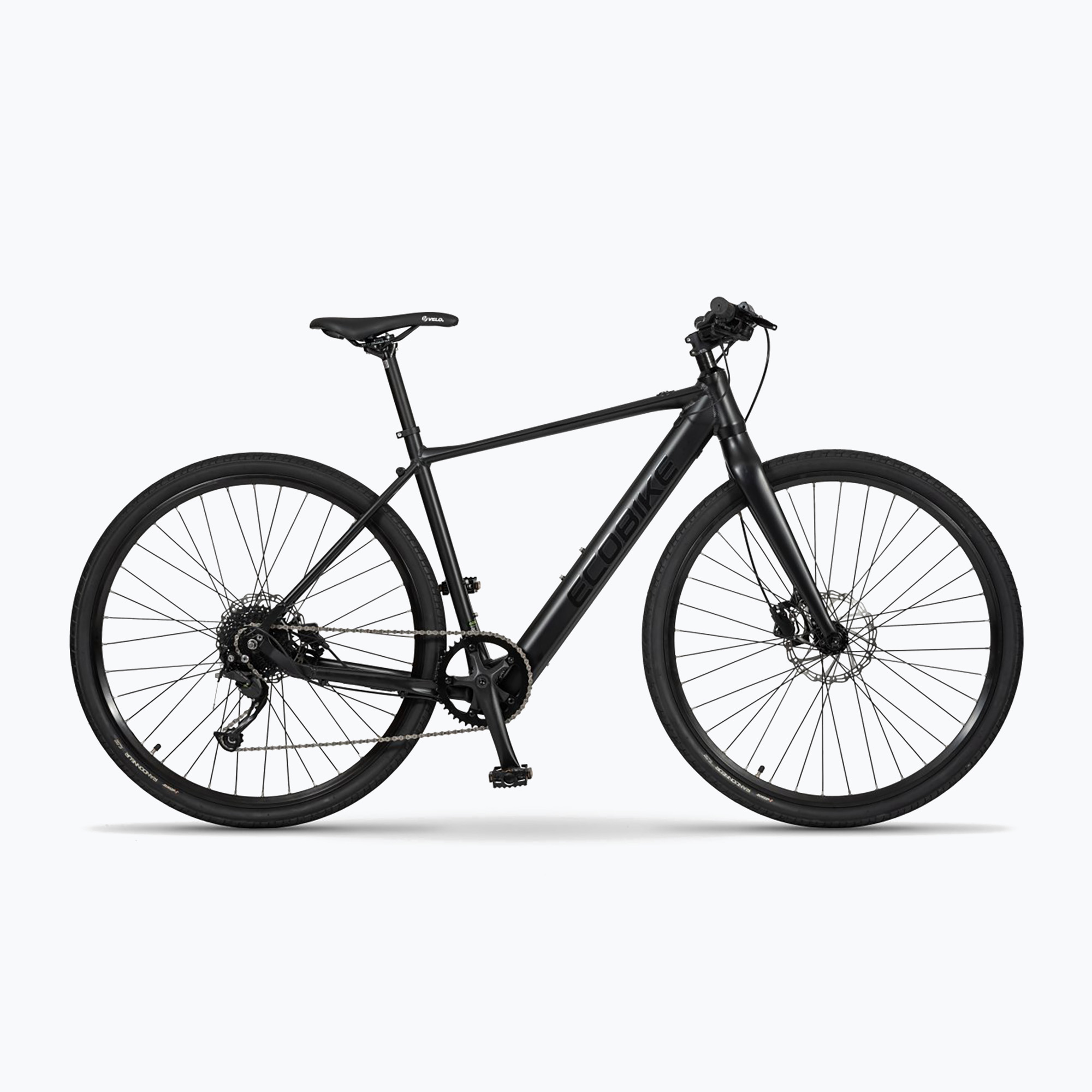 EcoBike Urban/9.7Ah bicicletă electrică neagră 1010501 (Urban 9.7Ah el. 1010501)