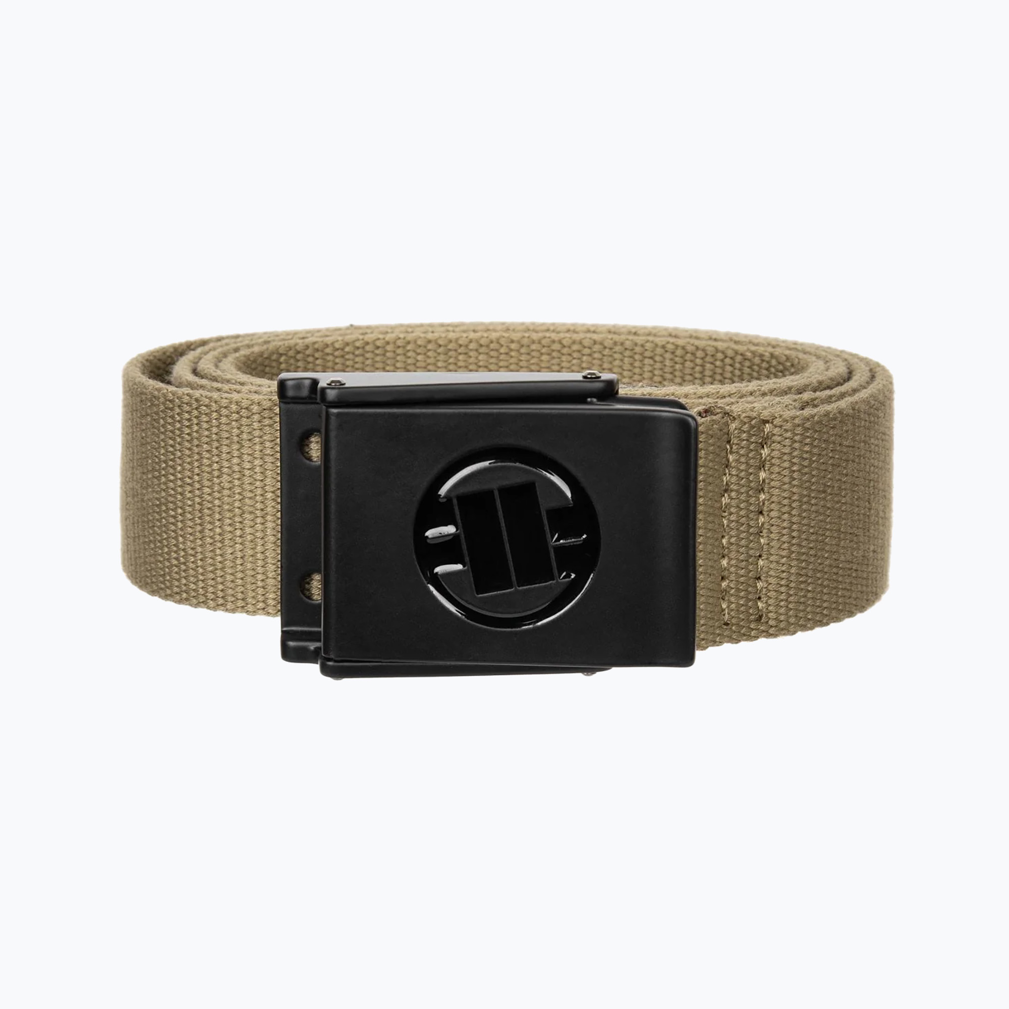 Curea pentru pantaloni Pitbull Hilltop Embossed Webbing sand