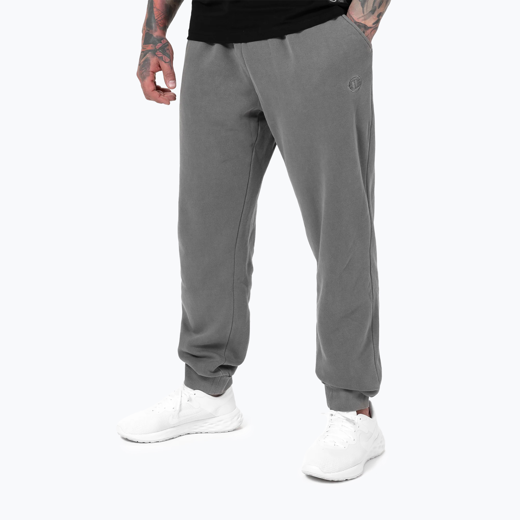 Pantaloni pentru bărbați  Pitbull West Coast Lancaster Jogging grey