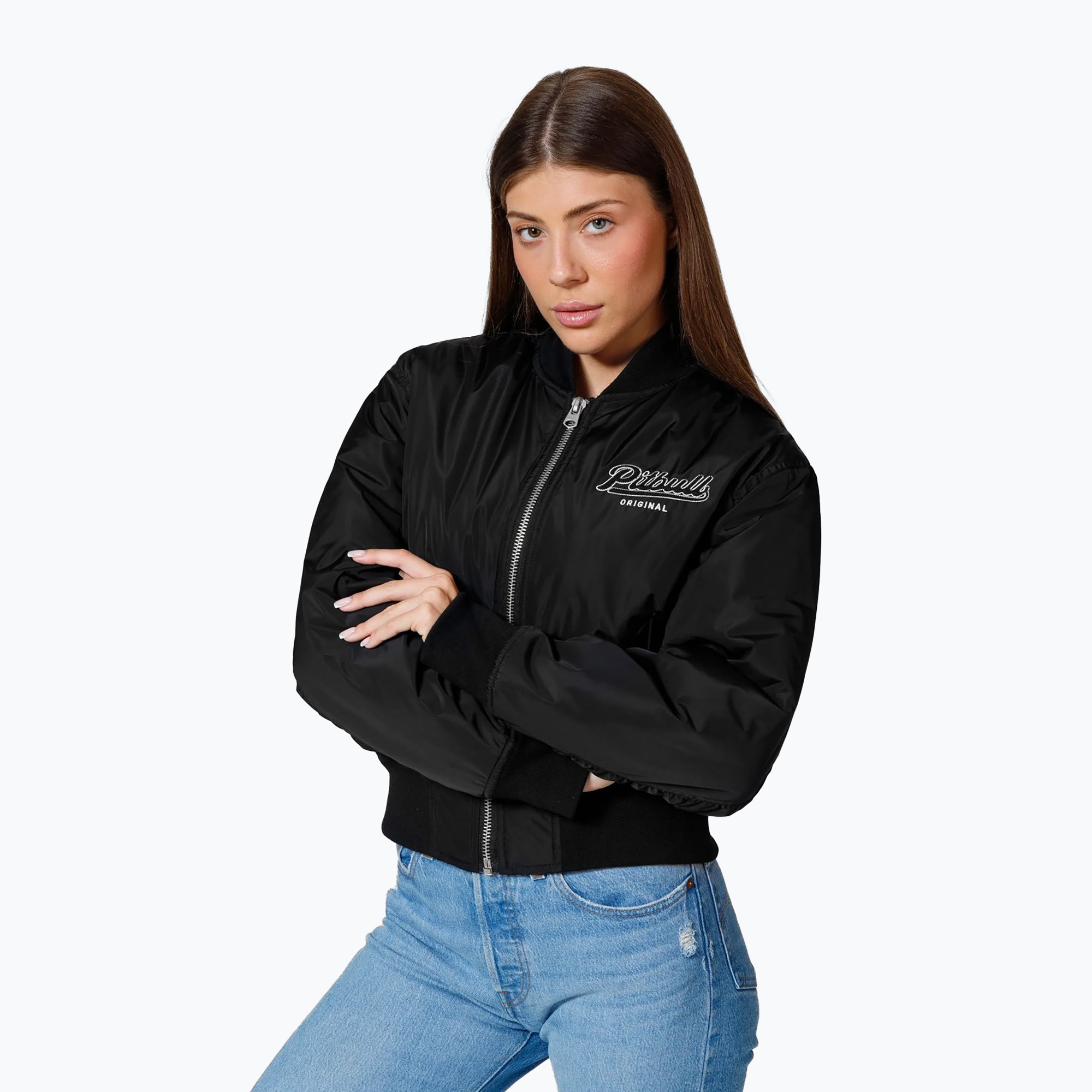 Pitbull West Coast jachetă pentru femei Angel Bomber negru (Angel Bomber 534016900003)