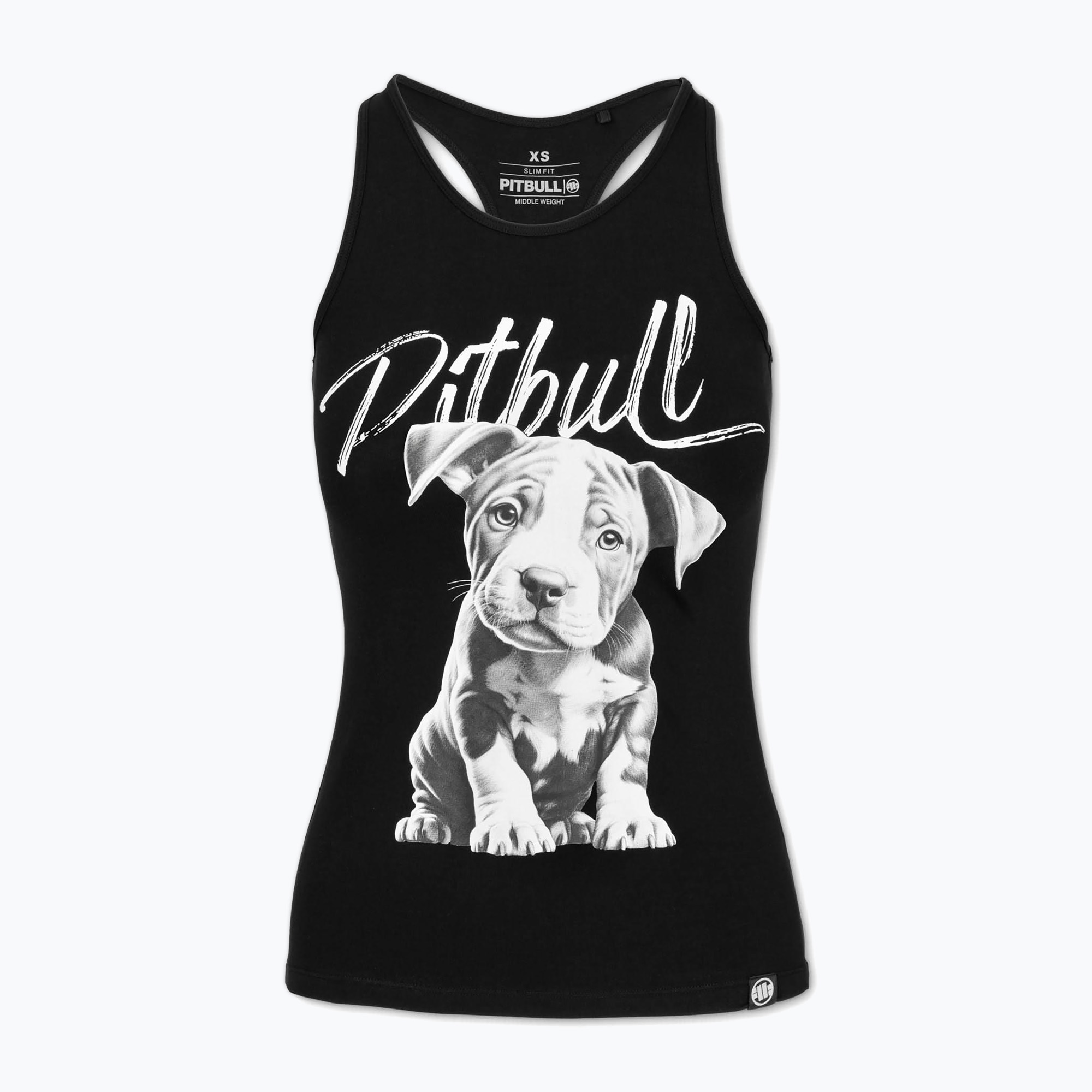 Tank top pentru femei  Pitbull Puppy black (Puppy 215066900001)