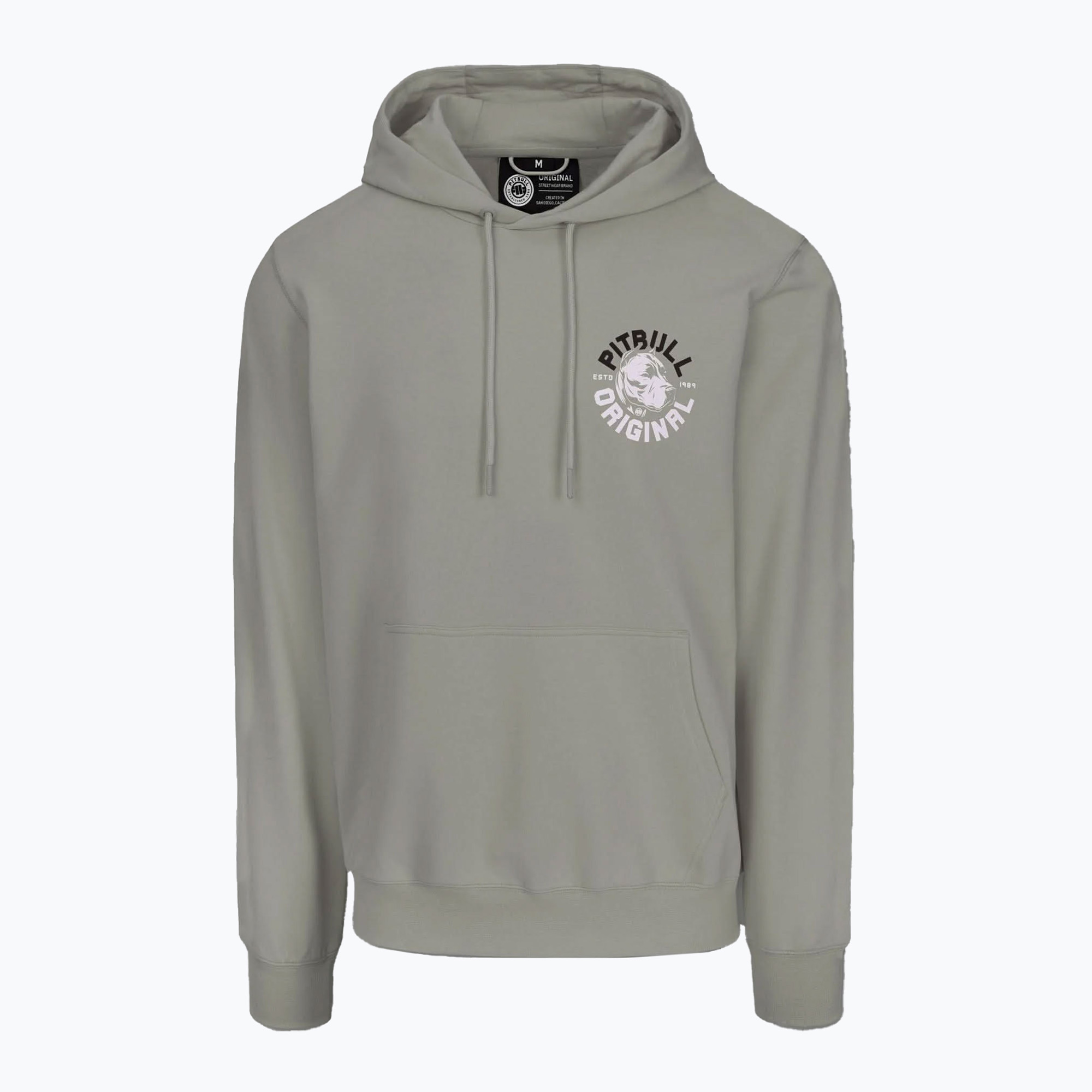 Hanorac pentru bărbați Pitbull Dog Sd Hooded Sweatshirt dusty salvia (Dog Sd Hooded Sweatshirt 125051361004)