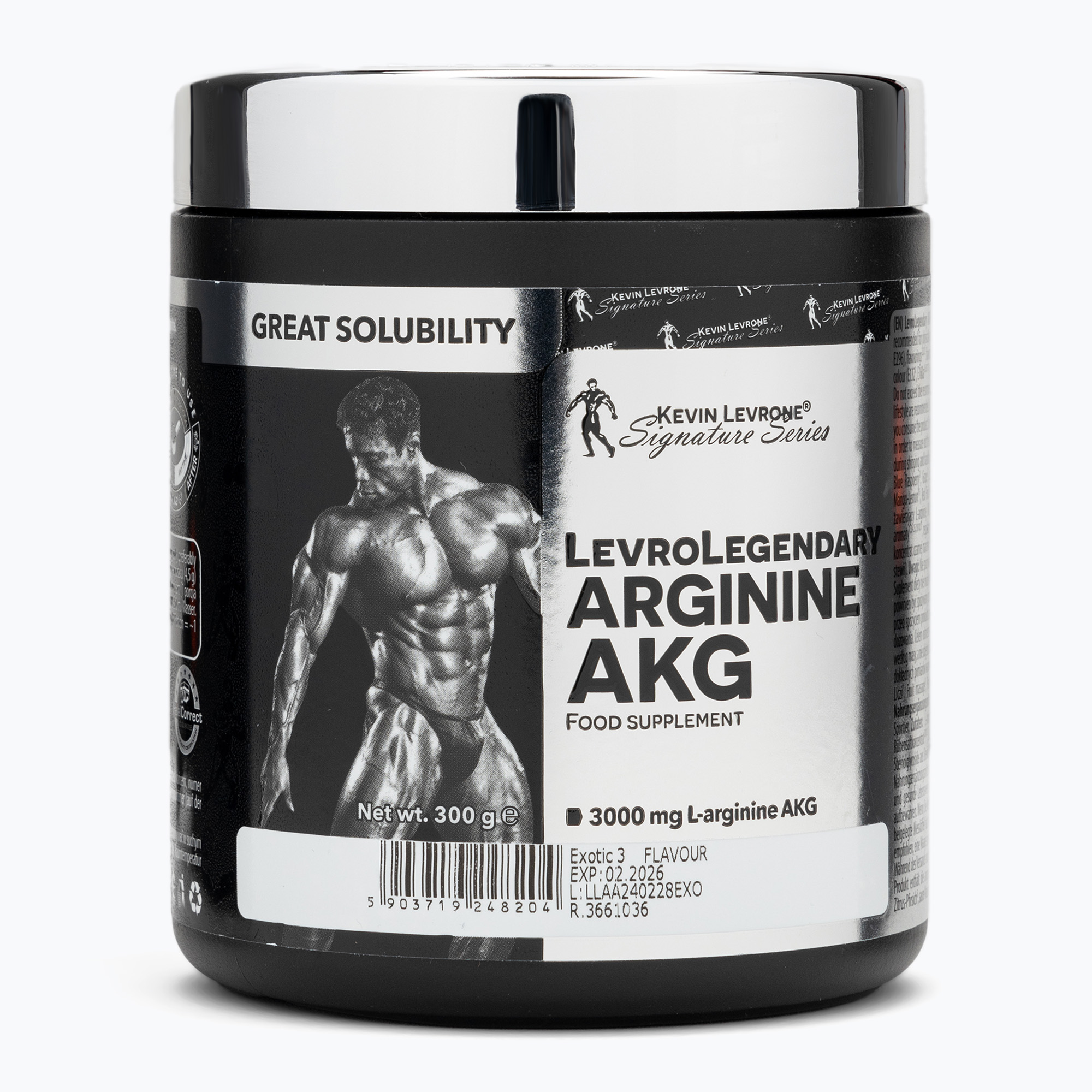 Aminoacizi Fitness Authority Levrone Legendary Arginine 300 g exotic (Levrone Legendary Arginine KL-KLP001559R1.1)