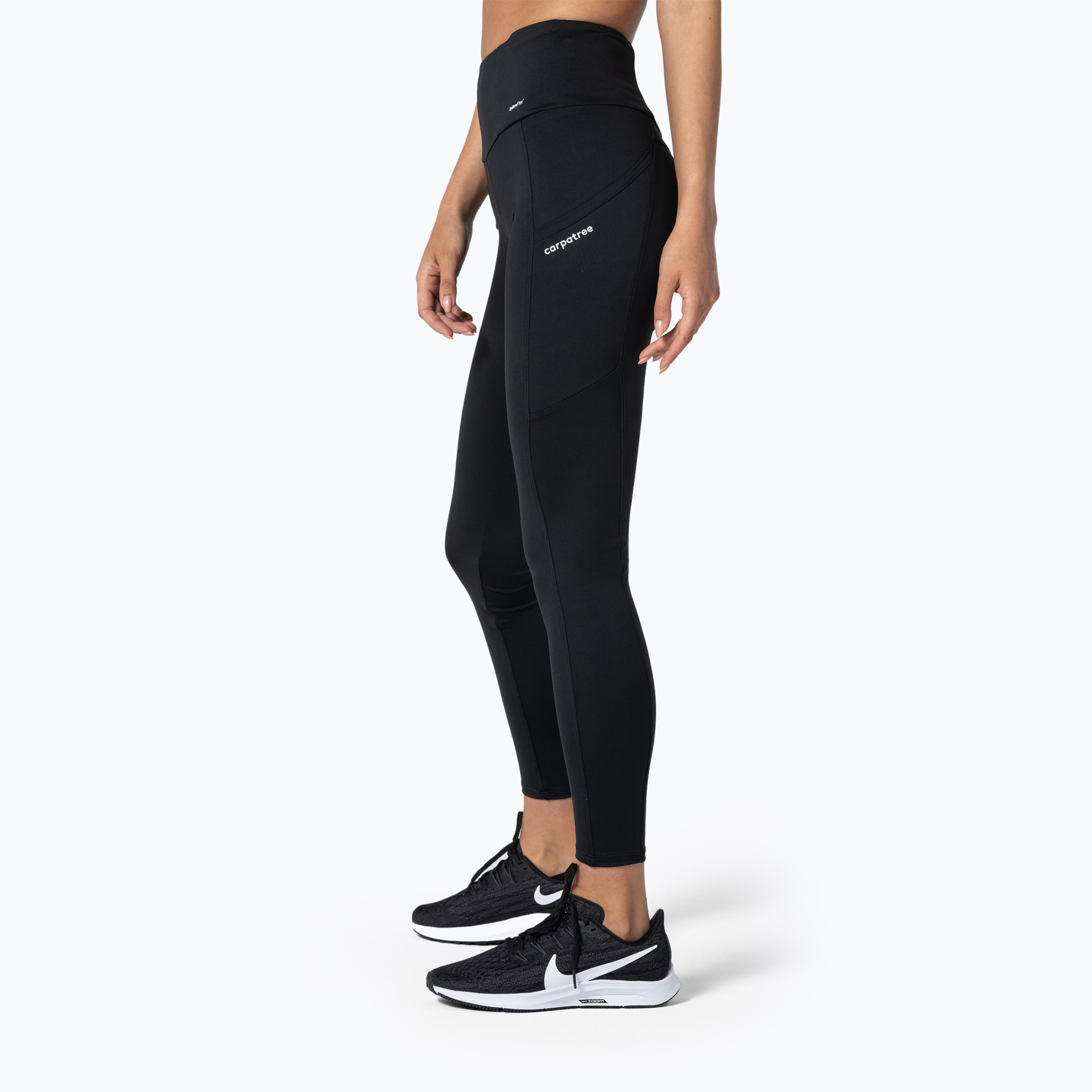 Colanți pentru femei cu buzunare Carpatree Libra Pocket negru CPW-LEG-LIB-229 (Libra Pocket CPW-LEG-LIB-229)