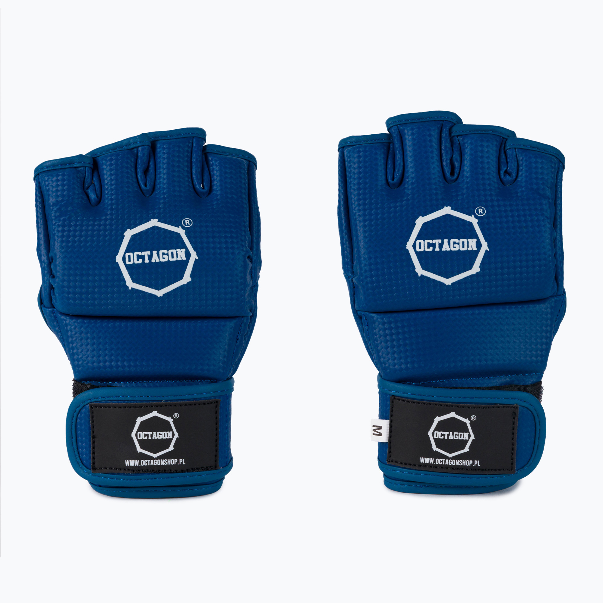Octagon Kevlar Kevlar MMA mănuși de grappling albastru