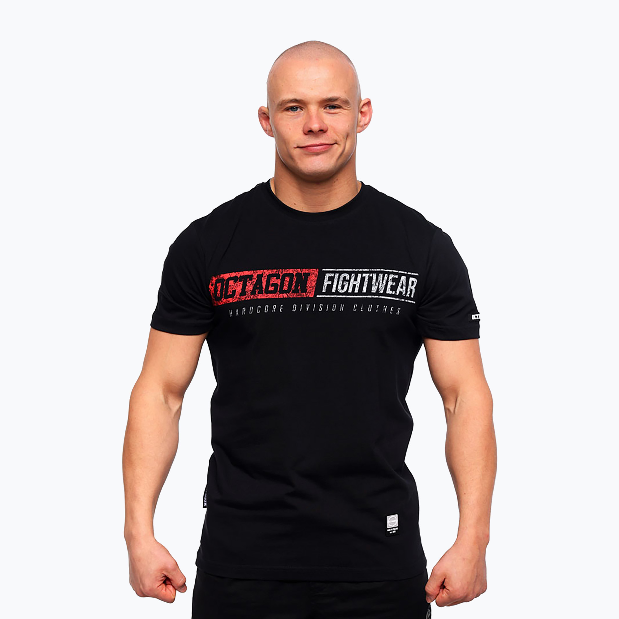 Tricou pentru bărbați Octagon Division Clothes black