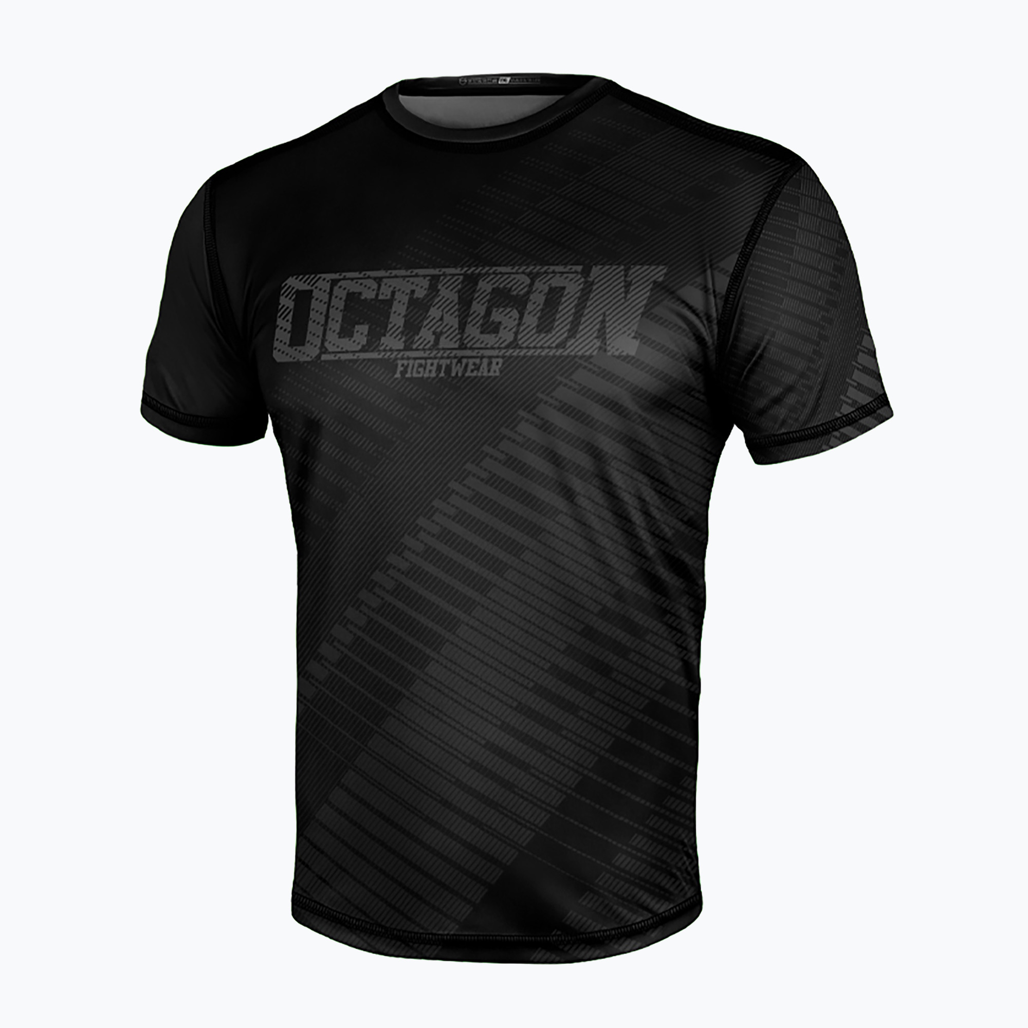 Tricou pentru bărbați Octagon Sport Blocks black (T-Shirt Sport Blocks 2765-TS)