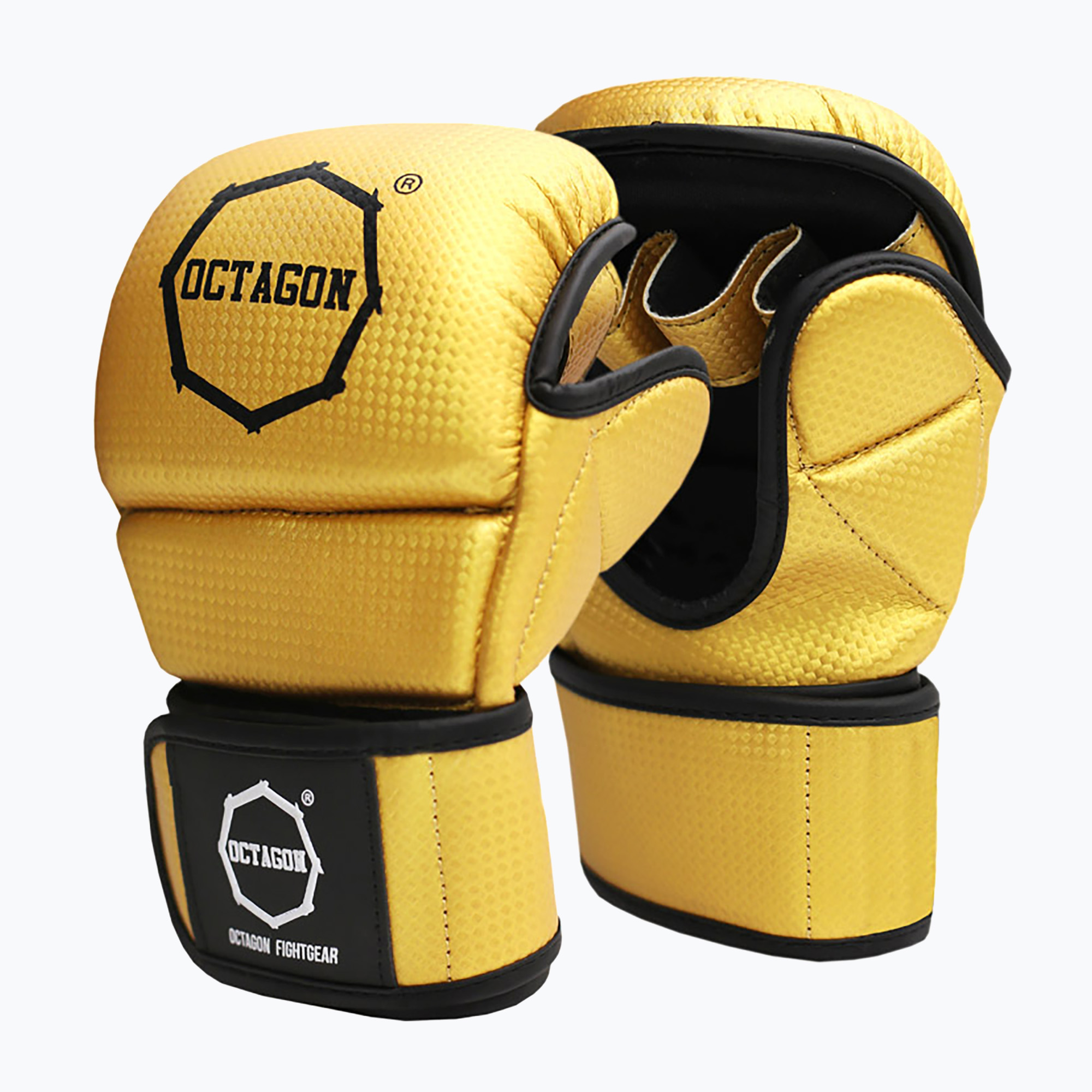 Octagon Kevlar Kevlar MMA sparring mănuși de aur