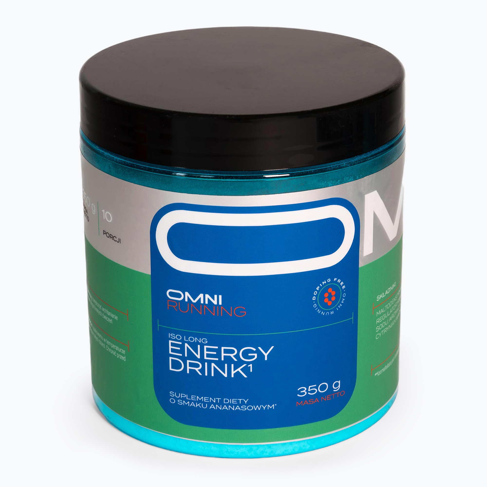 Băutură izotonică  OMNI RUNNING Iso Long Energy Drink 350 g ananas (Iso Long Energy Drink OM-ILEA)