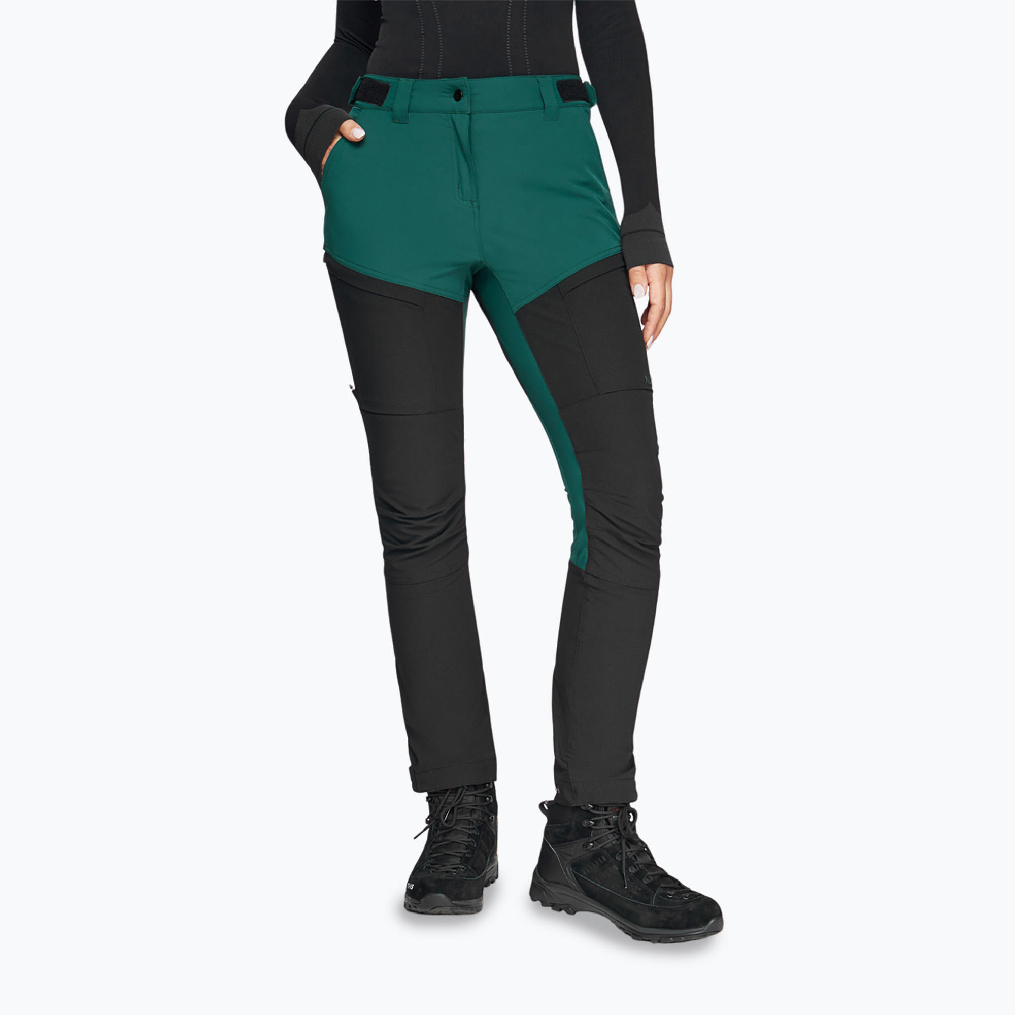 Pantaloni de trekking pentru femei Alpinus Socompa verzi