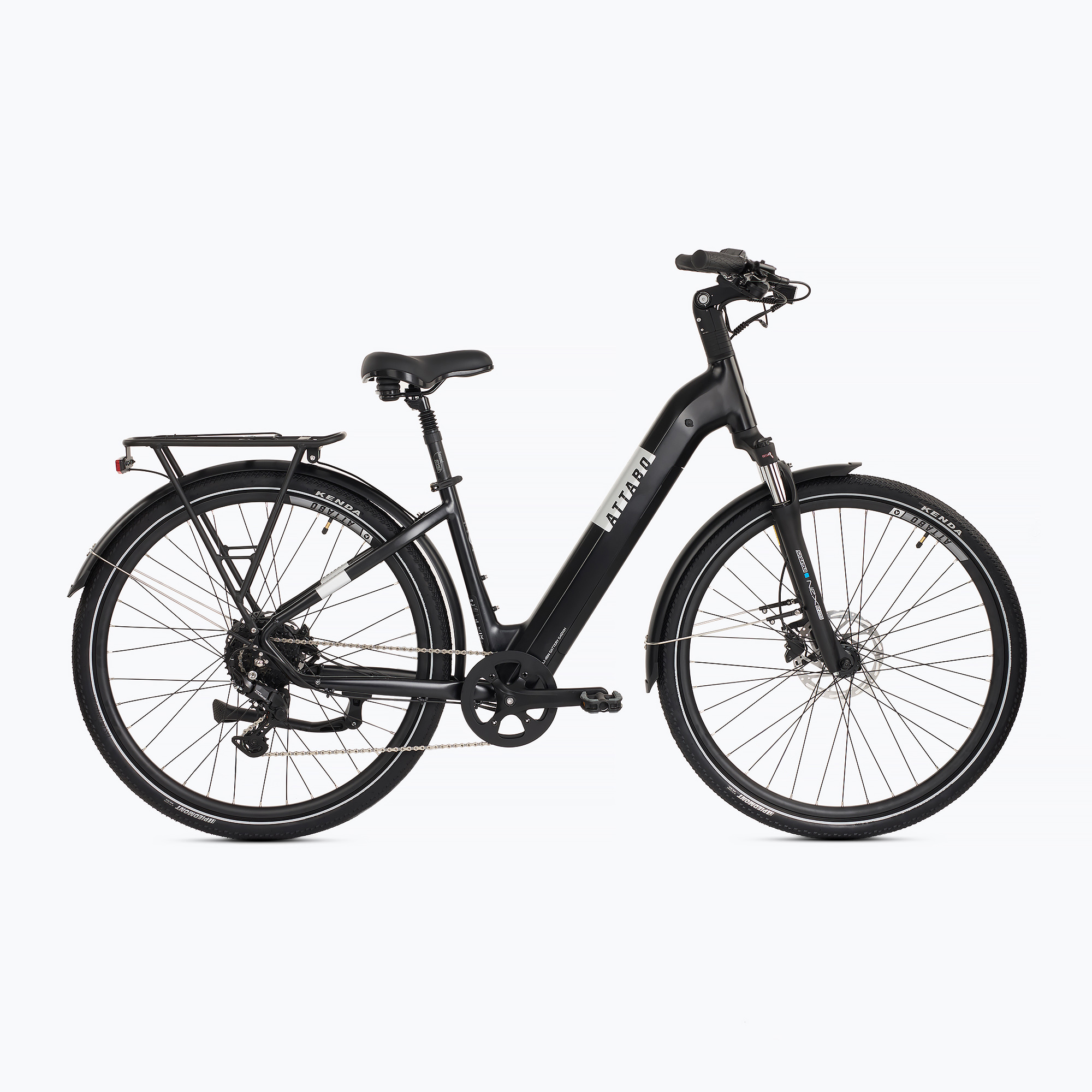Bicicletă electrică ATTABO E-SPATE 2.0 28" 36V 15Ah 540 Wh negru (E-SPATE 2.0 ATB-B5I008-BK)