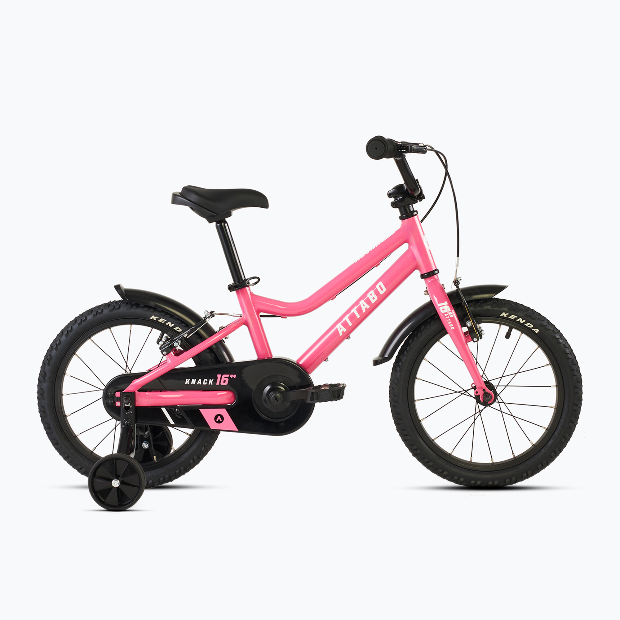 Bicicletă pentru copii ATTABO KNACK 16" roz (KNACK 16" ATB-B5I022-PK)