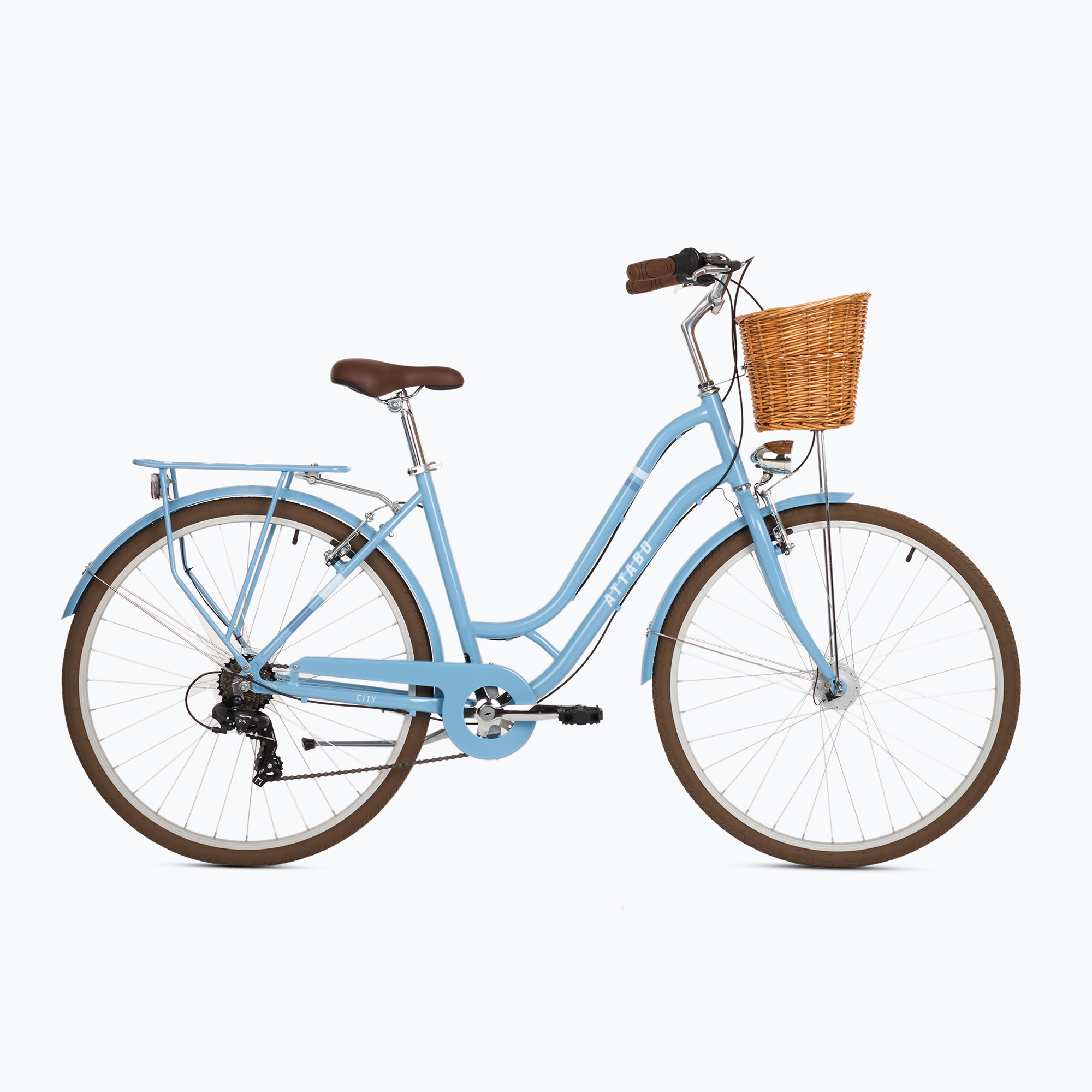 Bicicletă de oraș pentru femei ATTABO CITY 28" albastru