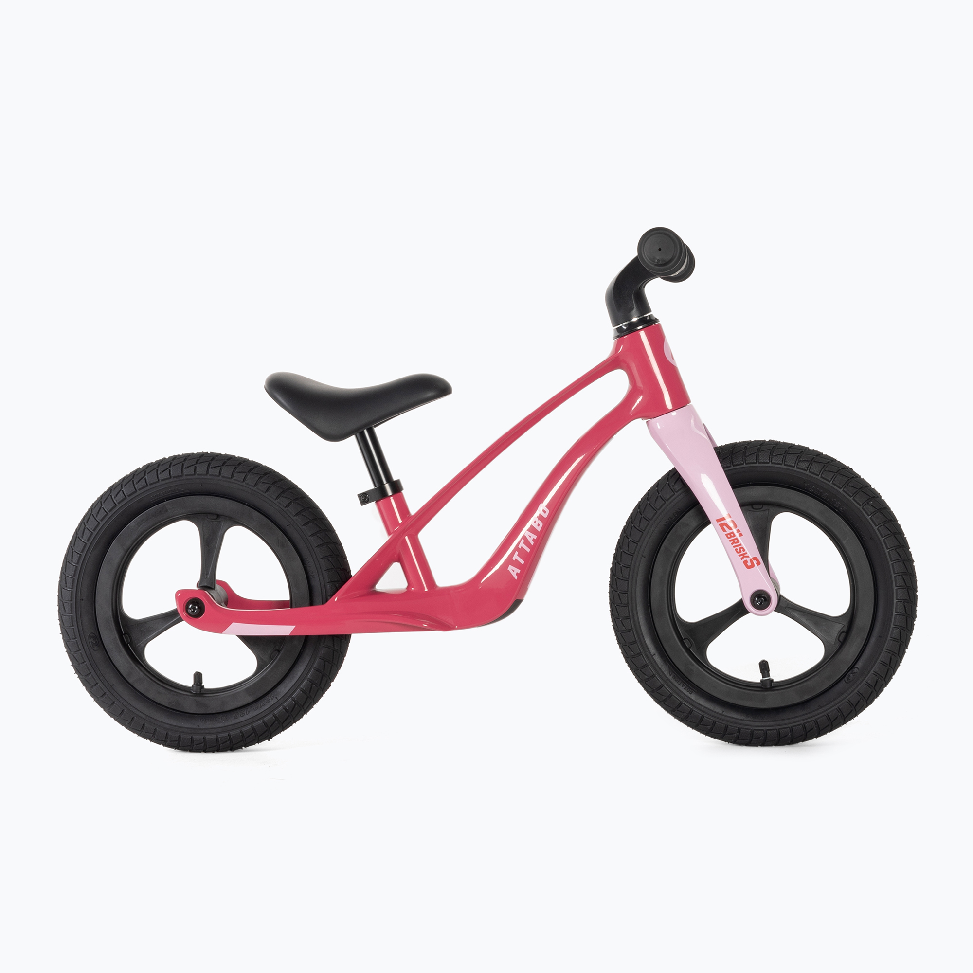 Bicicletă de echilibru ATTABO Brisk S  roz (Brisk S ATB-B4I007-PK)