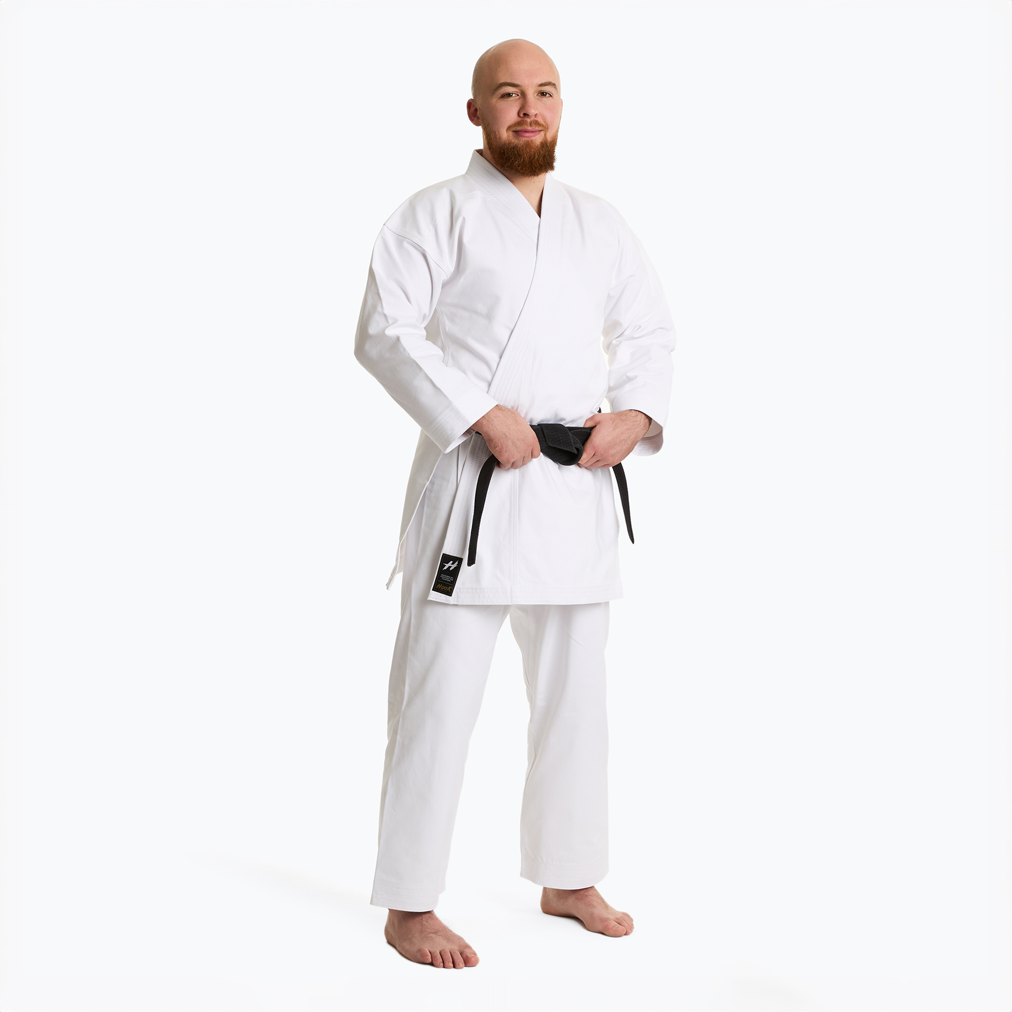 Costum de carate HOOK Karate - Adult alb (Karate - Adult HKF-KTG002)