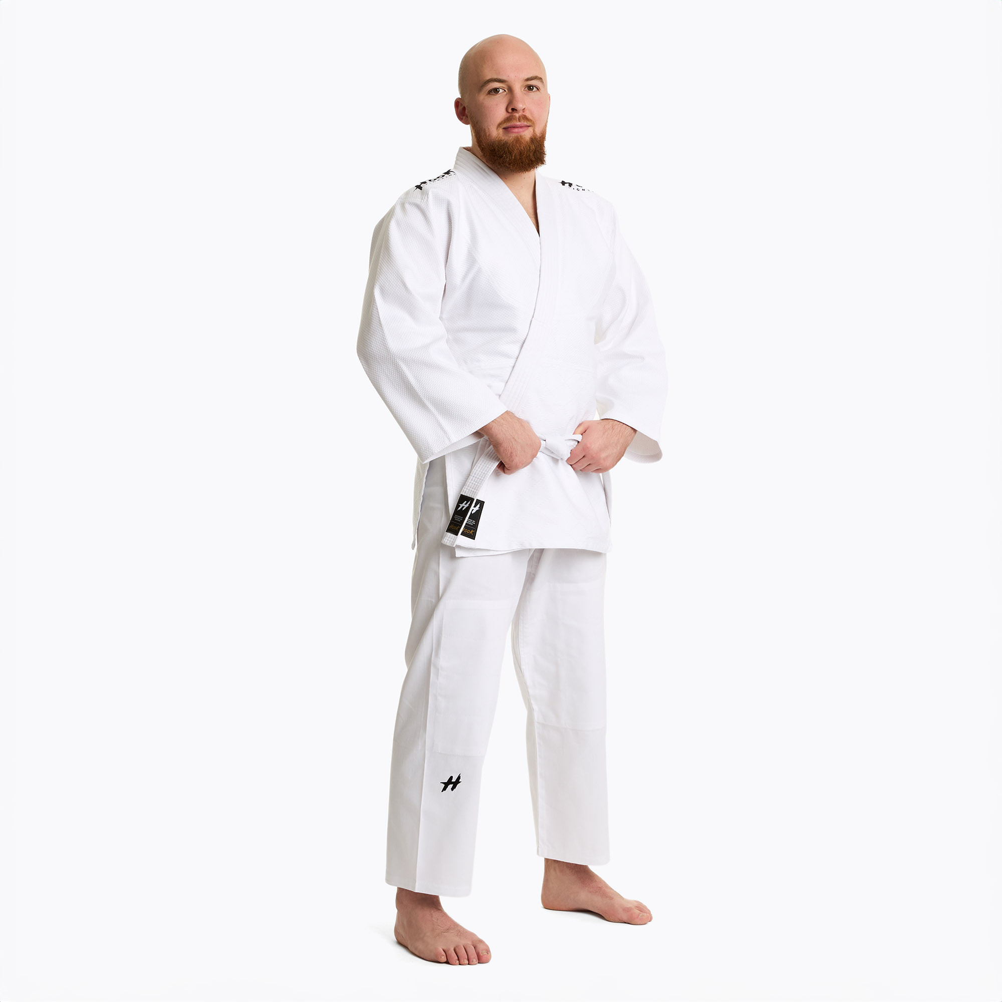 Costum de judo HOOK Judo - Adult negru (Judo - Adult HKF-JG002)