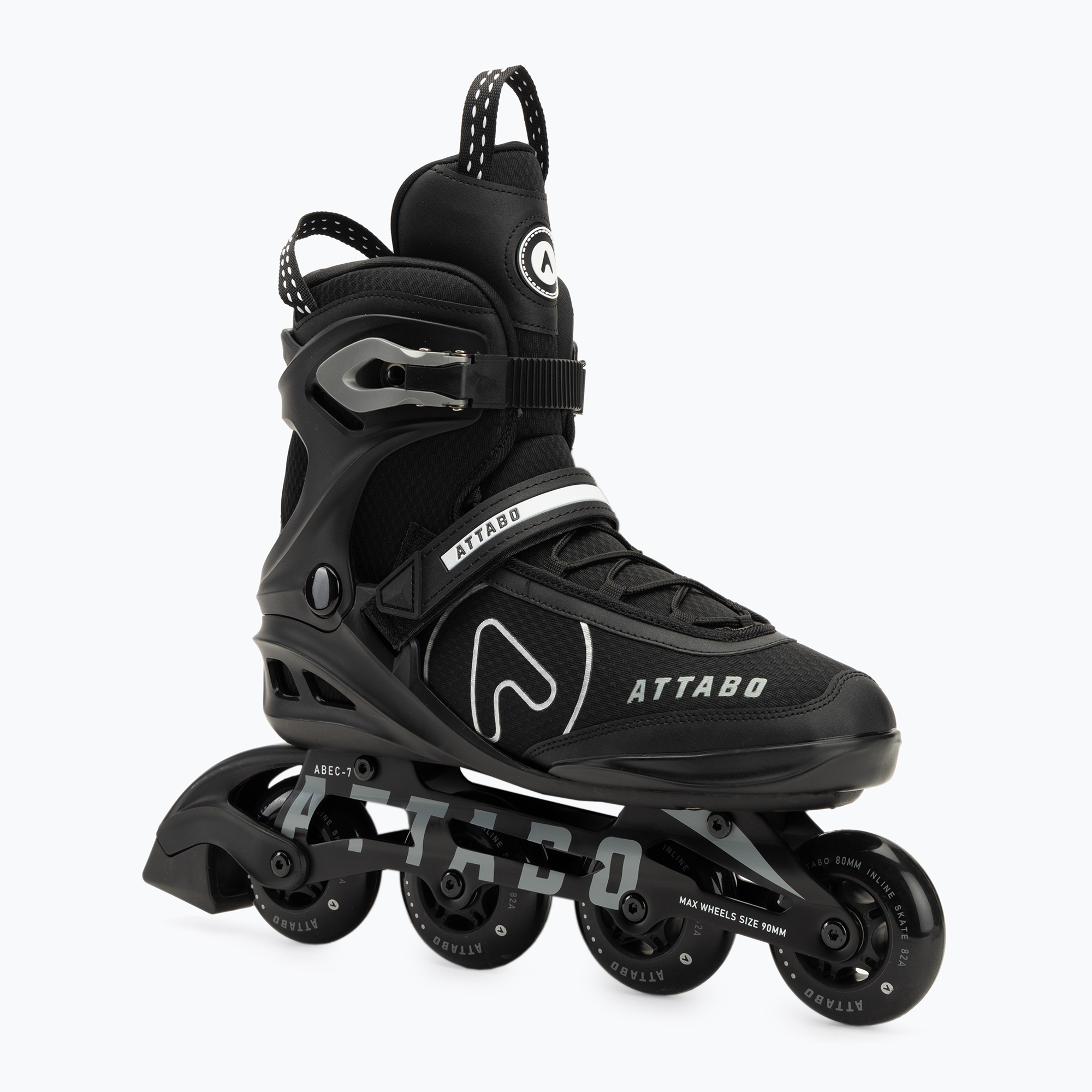 Patine cu rotile pentru bărbați ATTABO Bricker fitness negru (Bricker ATB-B4B204-BL)