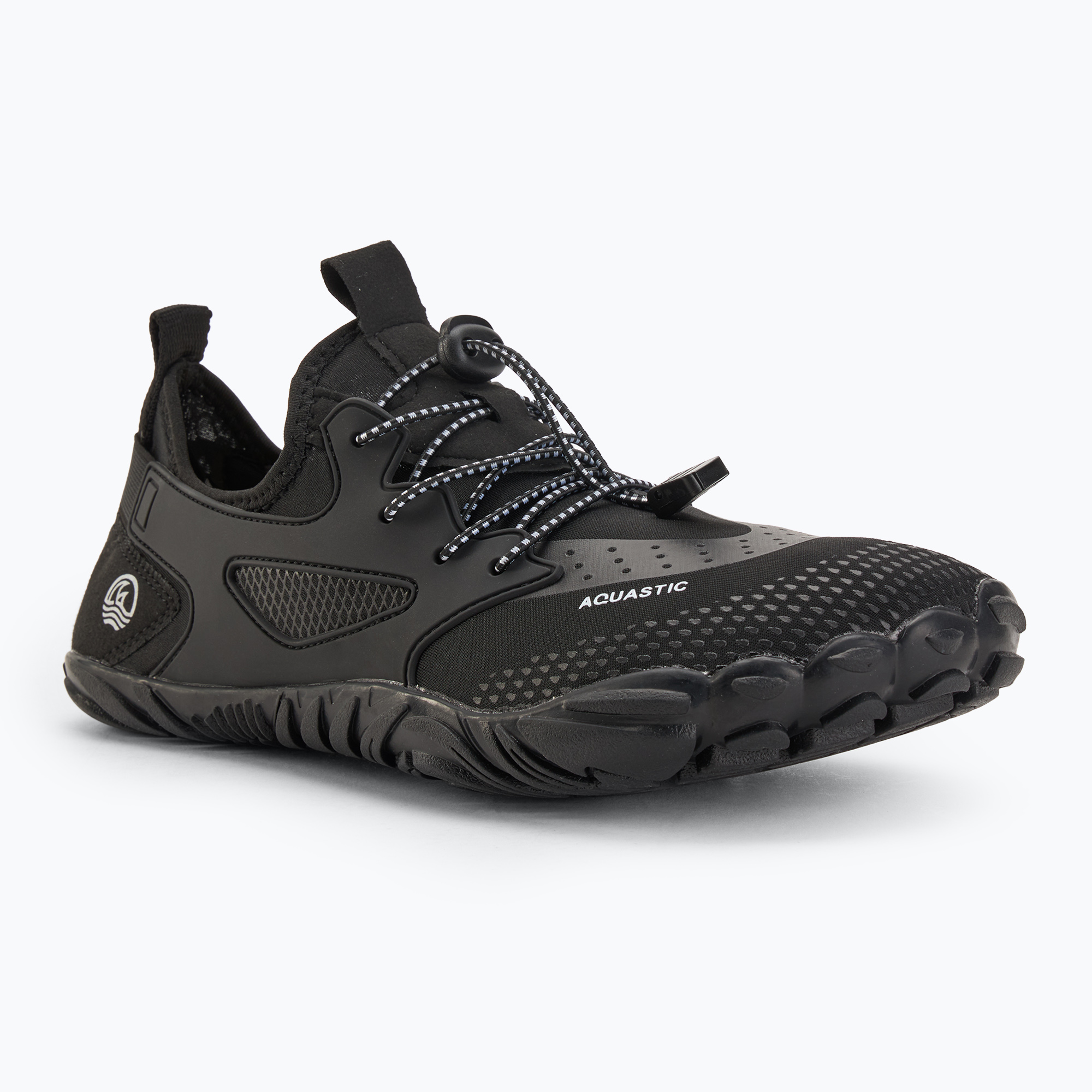 Încălțăminte de apă pentru bărbați AQUASTIC Saros negru (Saros AQS-B5AP001-BLK)