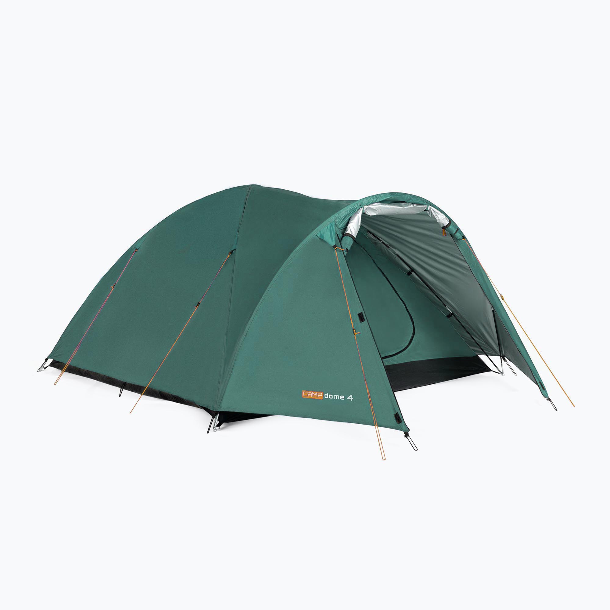 Cort de camping pentru 4-persoane KADVA CAMPdome 4 verde (CAMPdome 4 KDW-CAD004)
