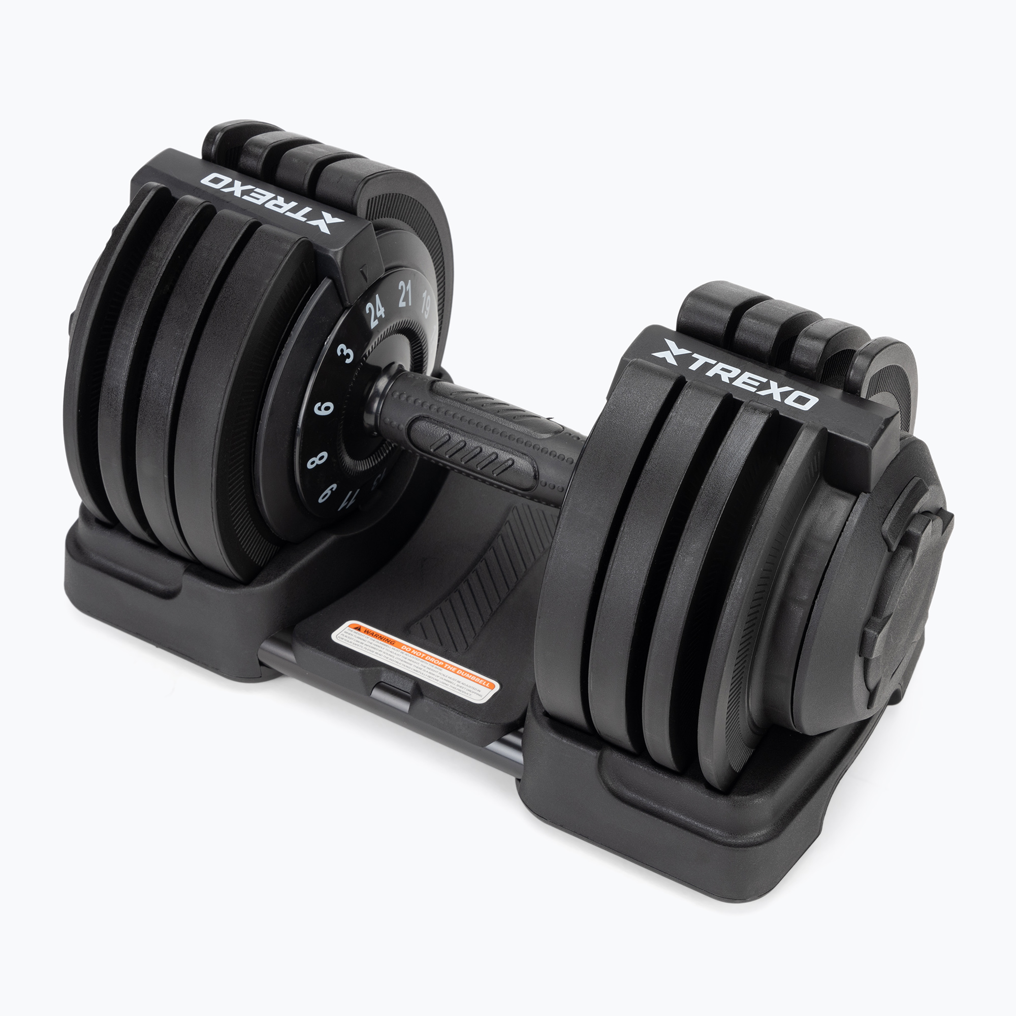 Halteră reglabilă TREXO TXO-B4W002 24 kg negru (TXO-B4W002-B)