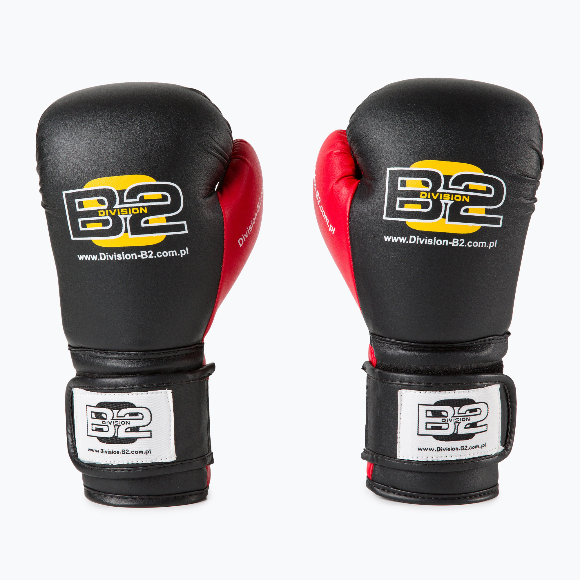 Mănușă de box Divizia B-2 negru/roșu DIV-TG01 (DIV-TG01)