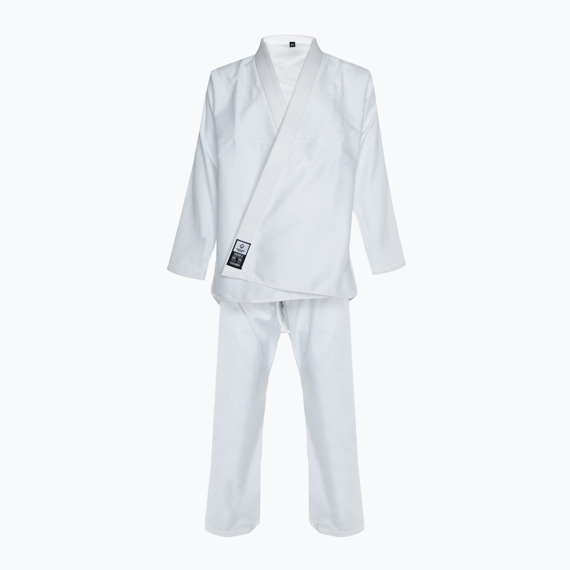 GI de jiu-jitsu brazilian Ground Game Spartan BJJ (Spartan BJJ 2402GIBJJMENSPARTNWHIA2L)