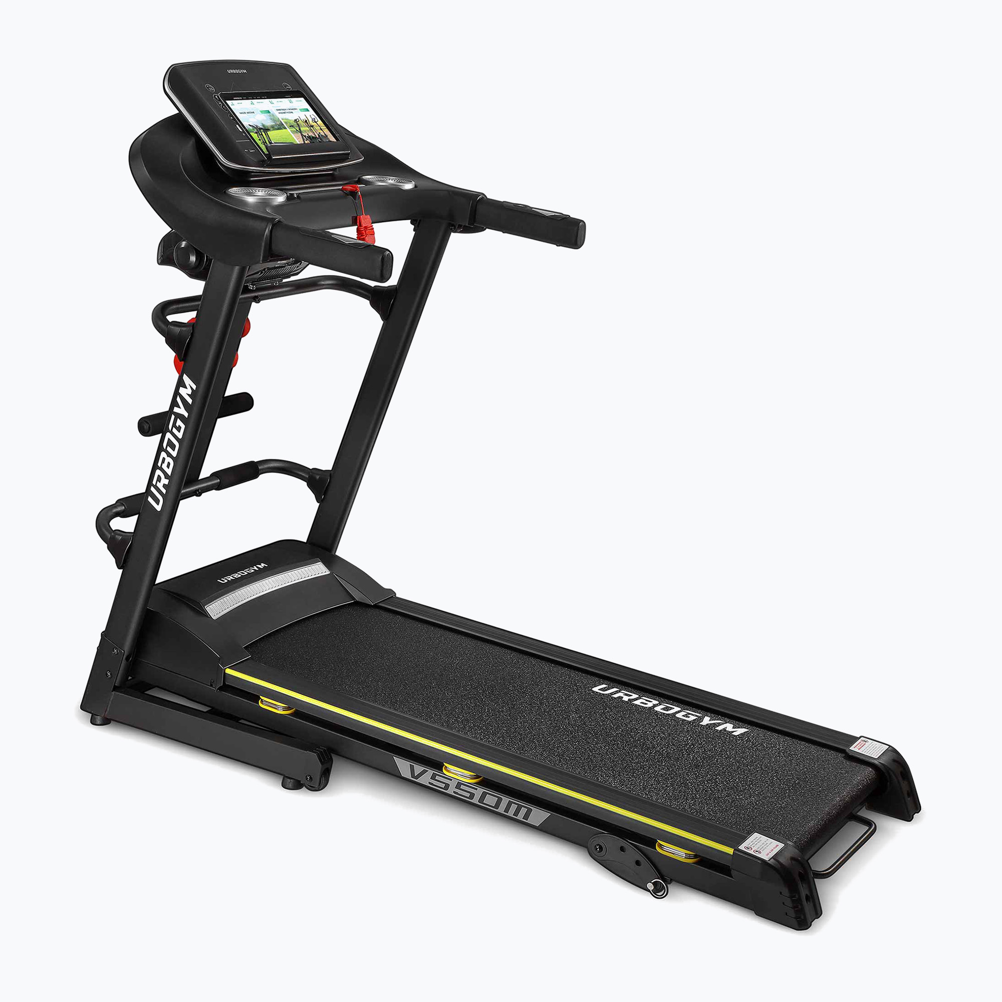 Bandă de alergare electrică Urbogym V550M, negru, + accessories 5904906085411 (V550M 5904906085411)