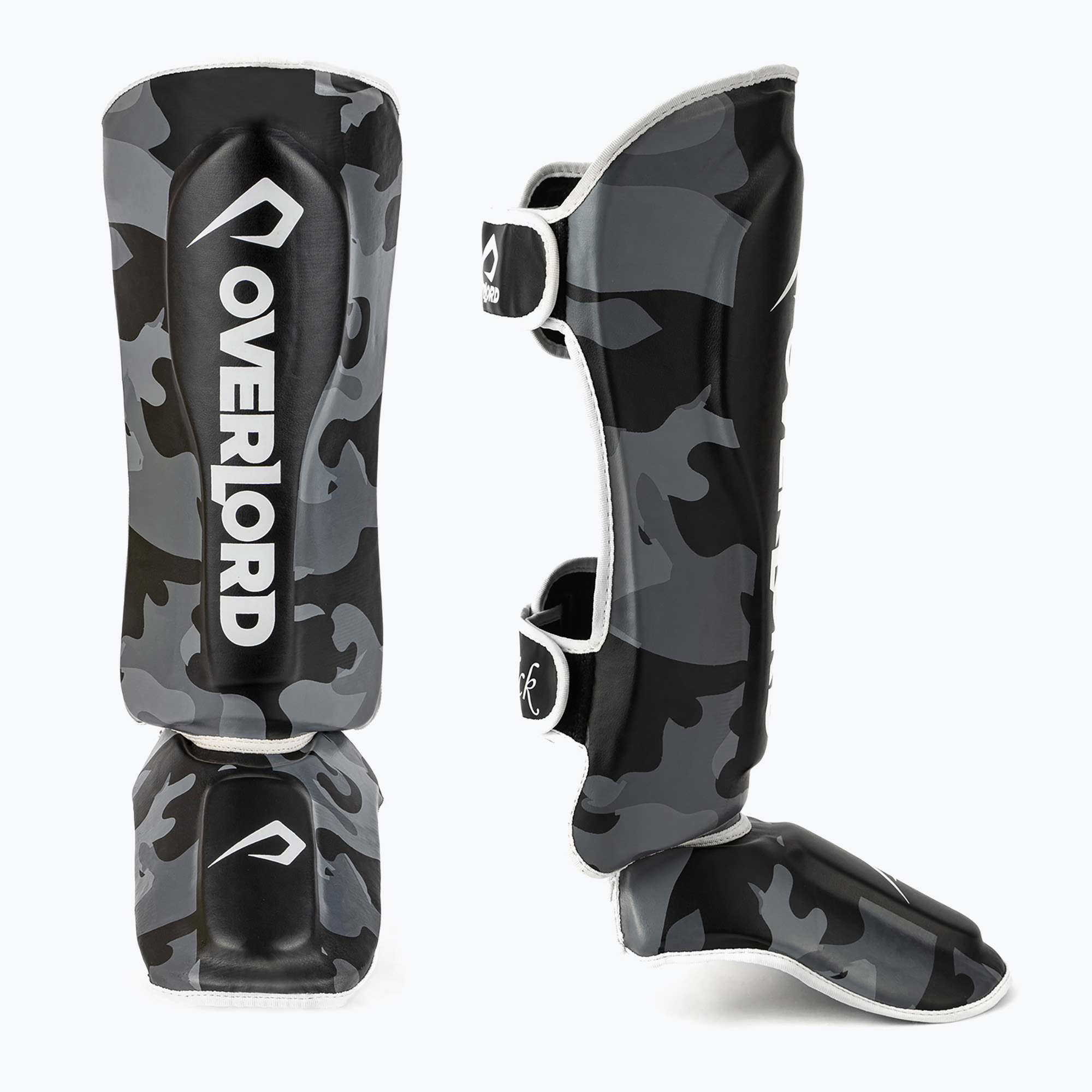 Apărători de tibie Overlord Fighter negru 301002-BK/S