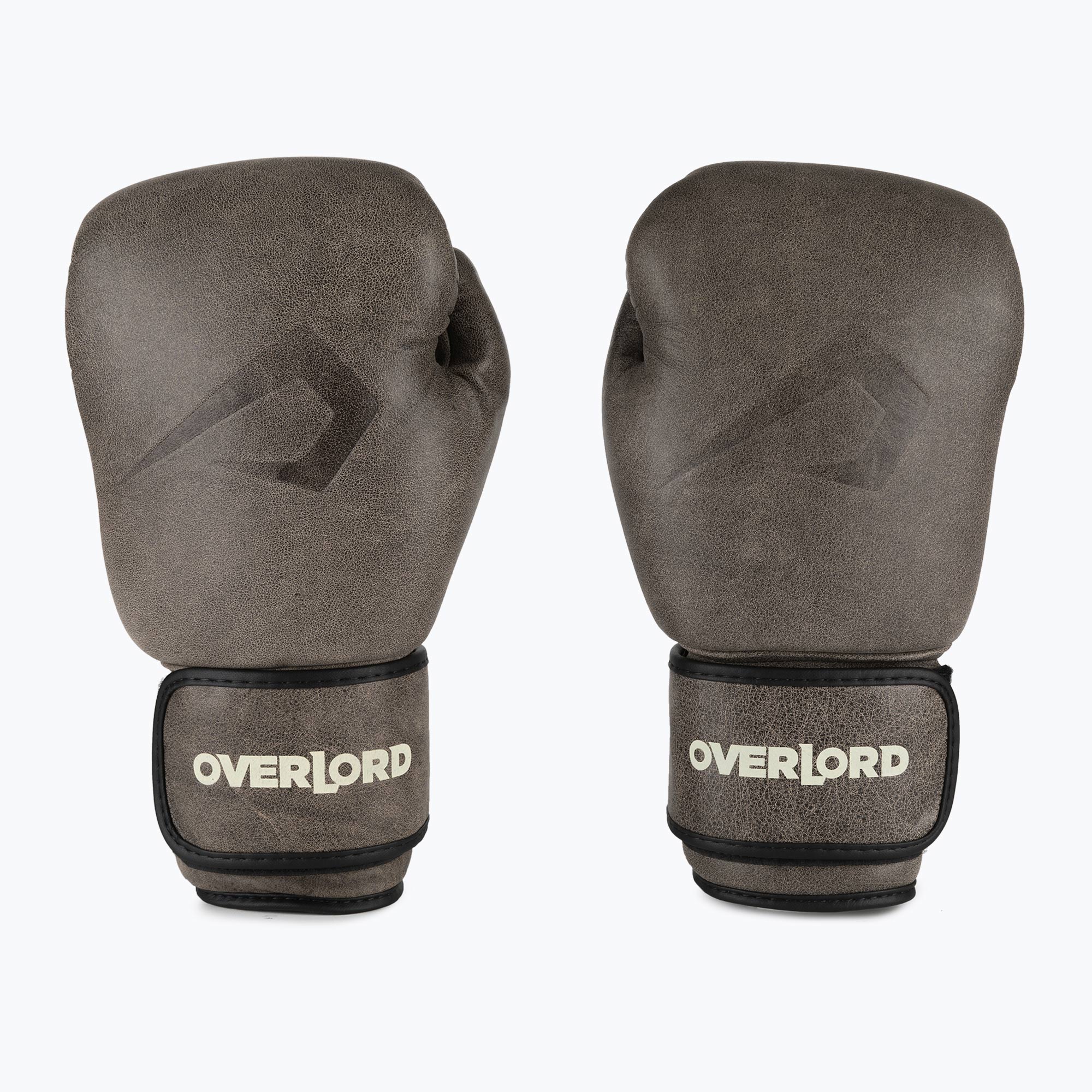 Overlord Old School Old School maro mănuși de box 100006-BR/10OZ (Old School 100006-BR)