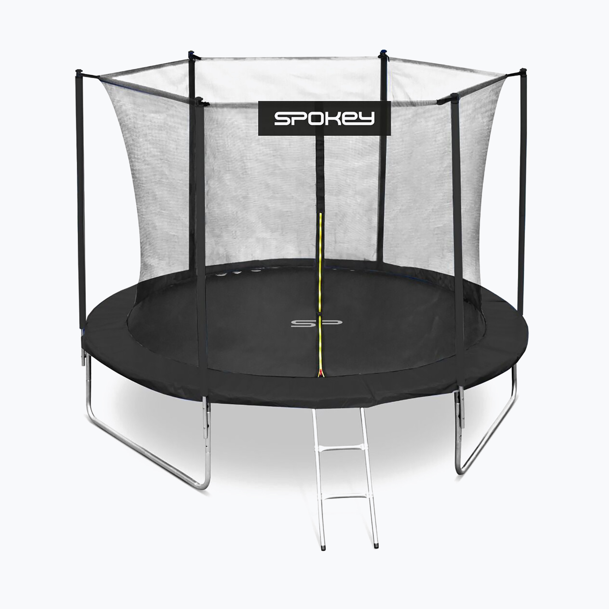 Trambulină de grădină Spokey Jumper 244 cm negru 941417 (Jumper 941417)
