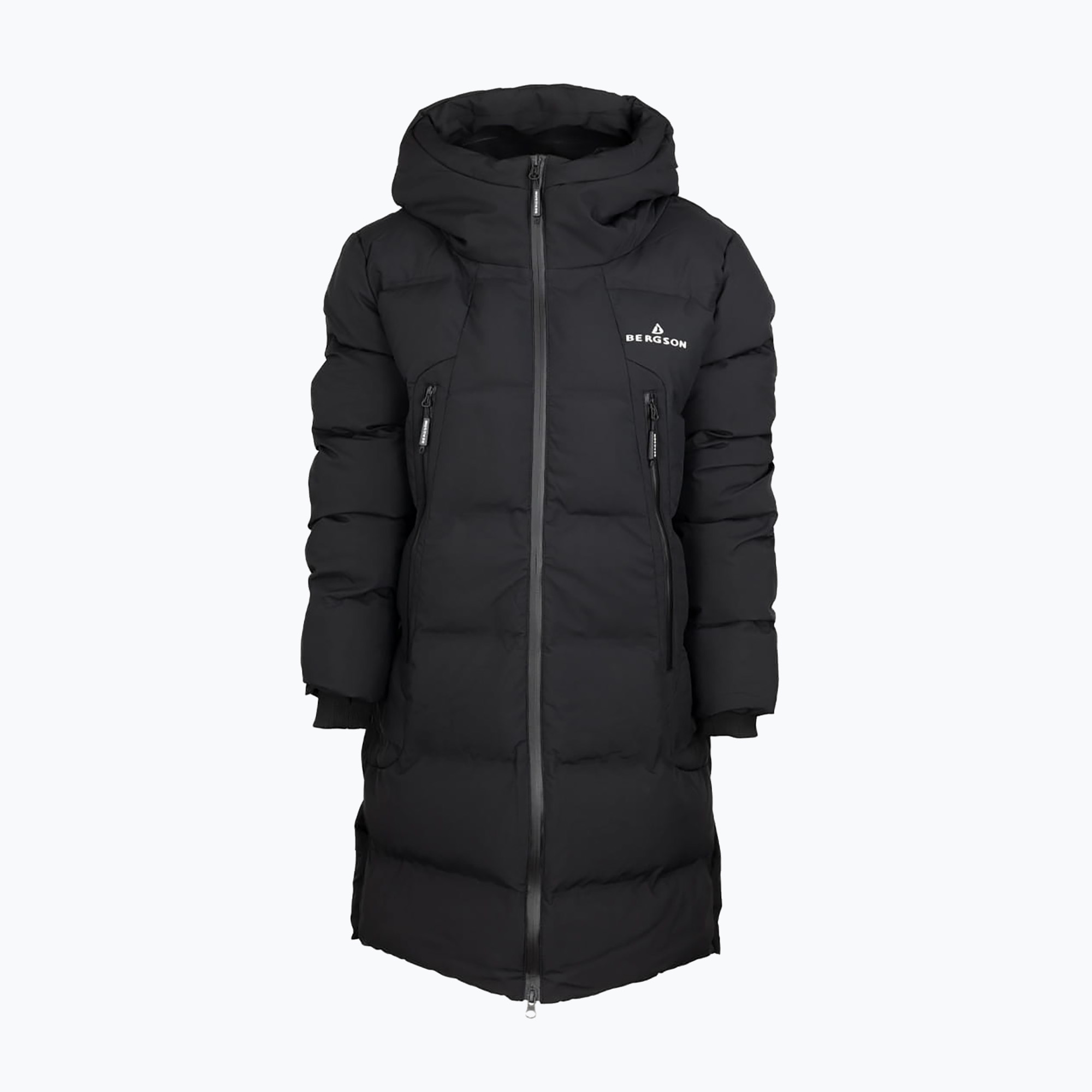 Palton izolat pentru femei BERGSON Snow Leopard Primaloft negru (Snow Leopard Primaloft SNOWLEOPARDW)