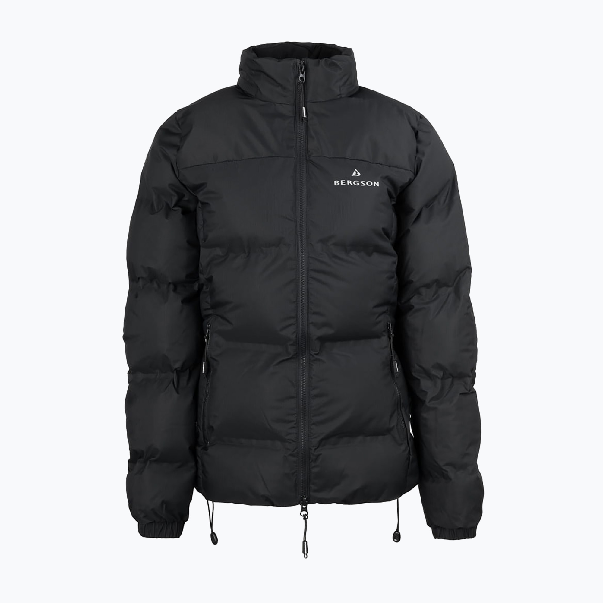 Jachetă izolată pentru femei BERGSON Snowy Wolf Micro-Therm negru (Snowy Wolf Micro-Therm SNOWWOLFMTW)