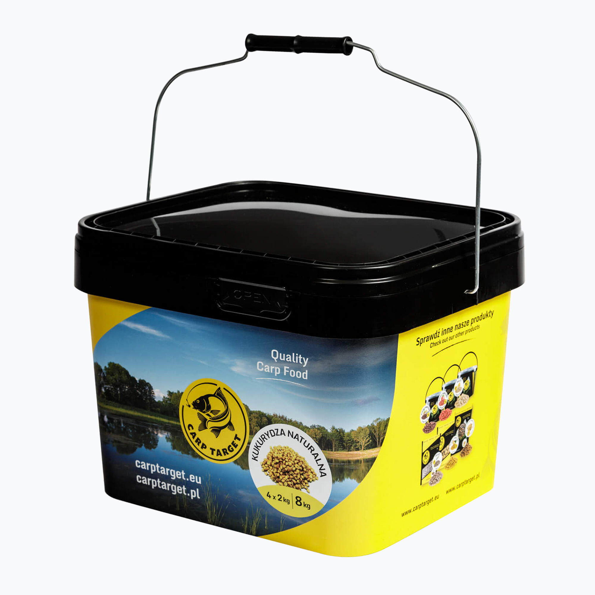 Porumb pentru pescuit Carp Target Wanilia + Wiadro 10 l (Wanilia + Wiadro 10 l CT-62914)
