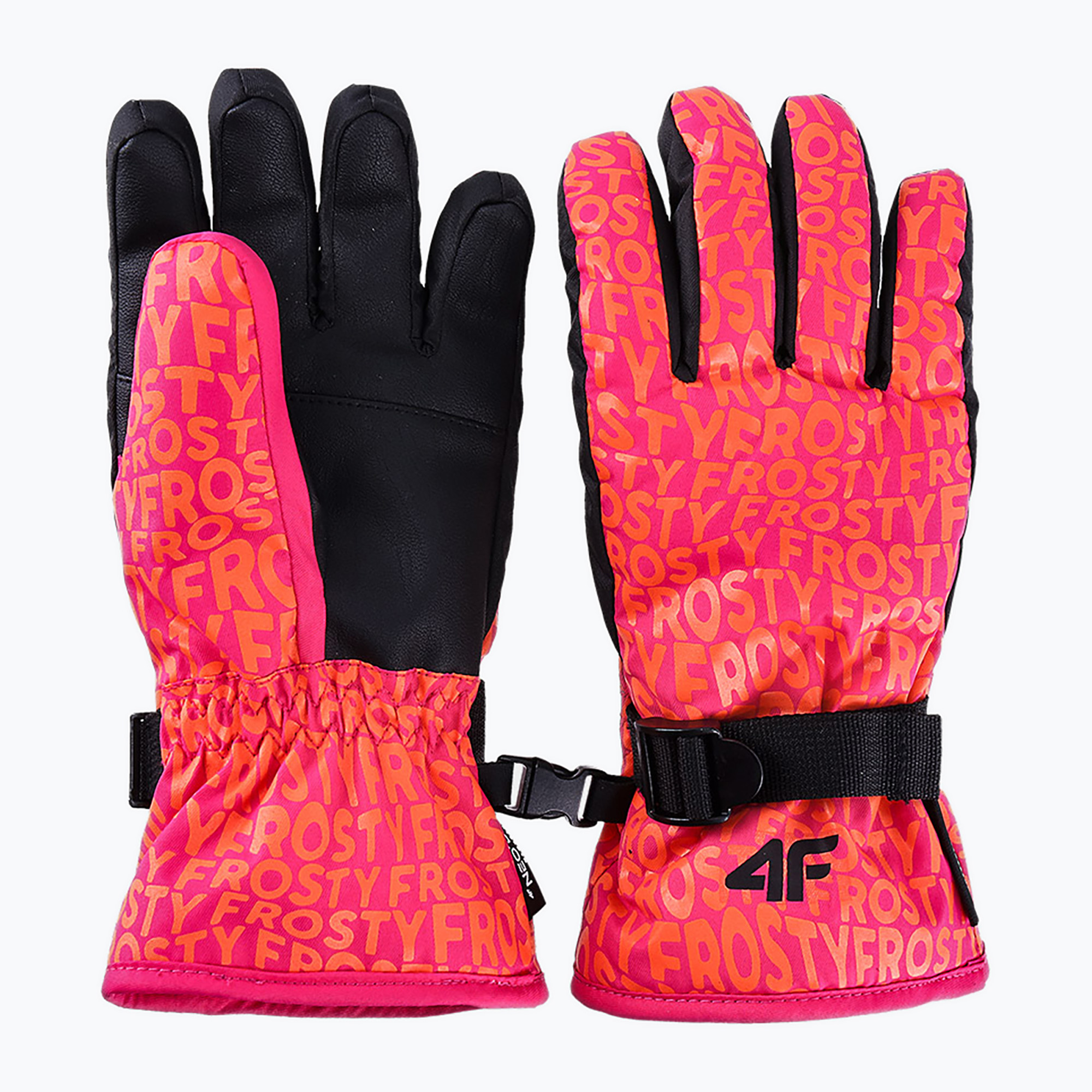 Mănuși  de schi pentru copii  4F FNK F127 multicolour 2 allover (FNK F127 92A 4FJWAW24AFGLF127)
