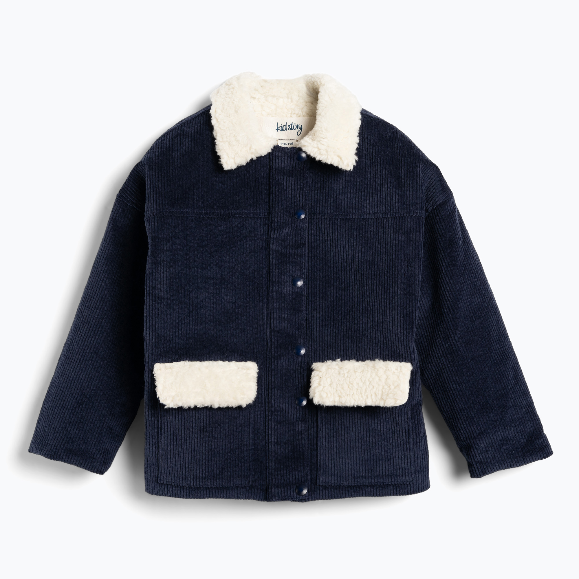 Geacă pentru copii KID STORY Teddy storm blue (Teddy JACKTEDSBL)