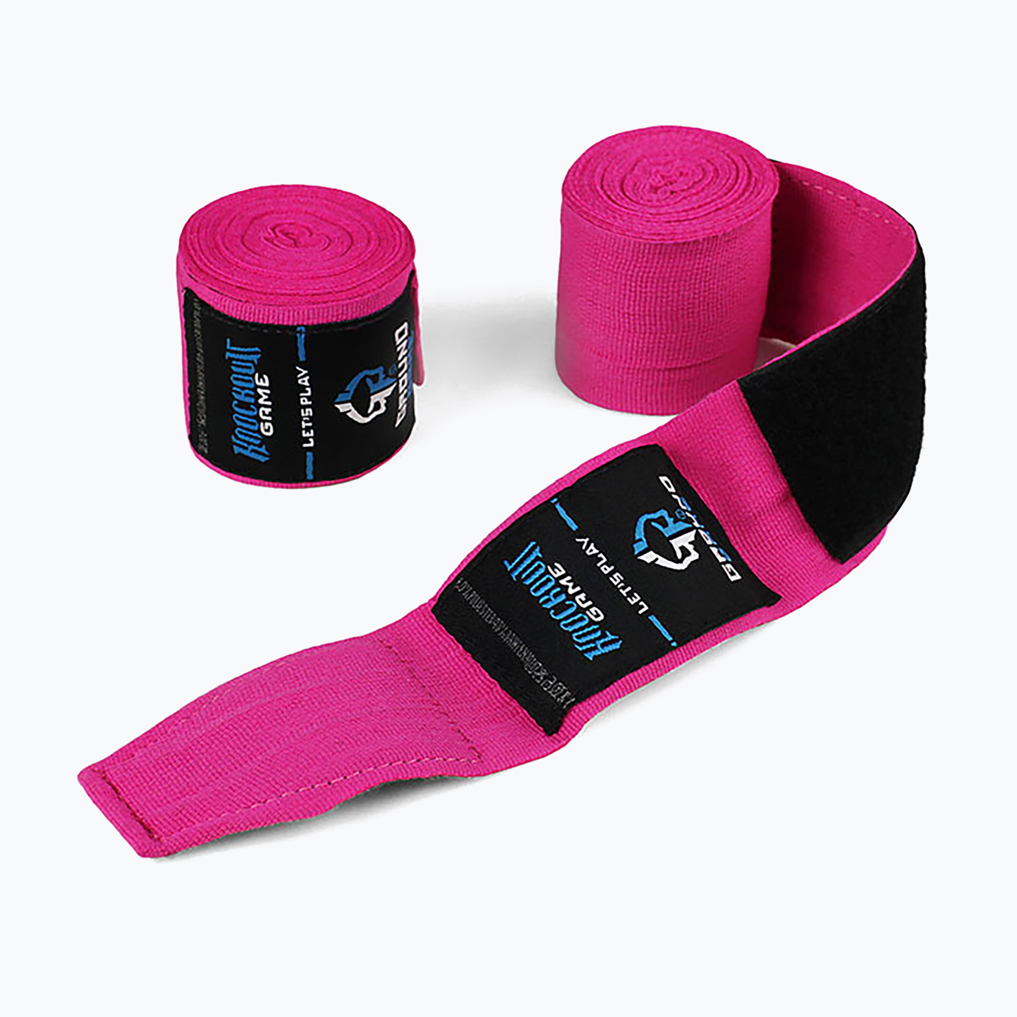 Bandaje de box Ground Game Classic roz (Classic 21HANDWRNEO)
