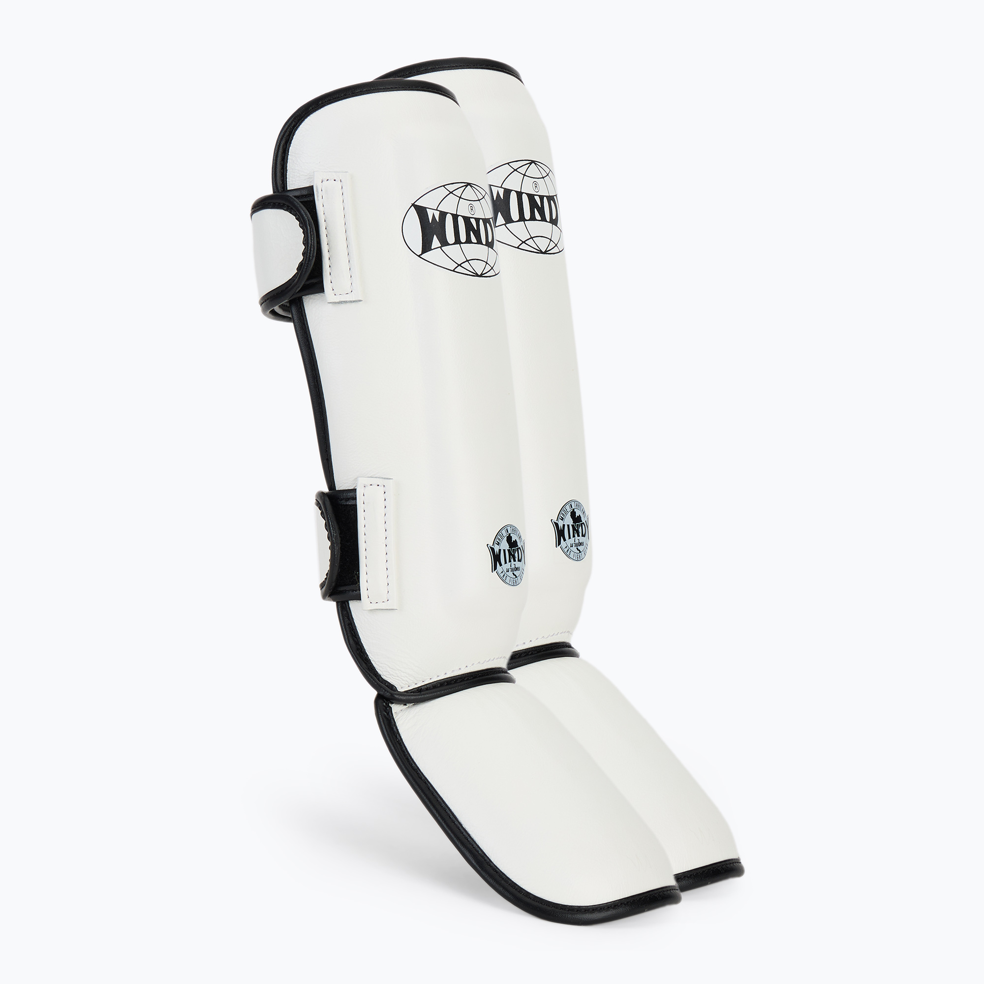 Apărători pentru tibie WINDY Synthetic Leather white (Synthetic Leather LPL-1-WH)
