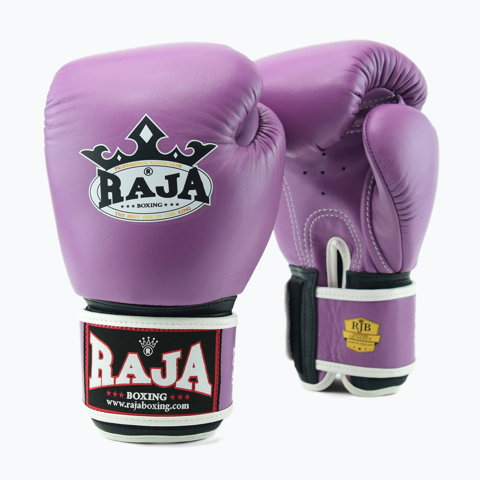Mănuși de box RAJA BOXING Single Standard Genuine Leather purple