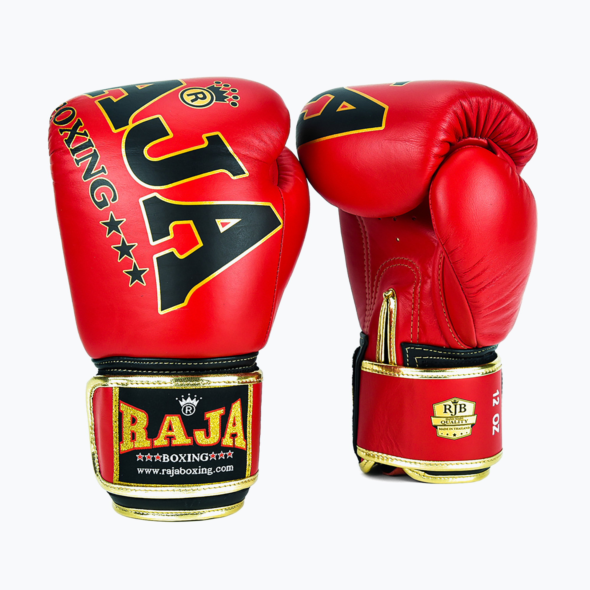 Mănuși de box RAJA BOXING Origin Standard Genuine Leather red (Origin Standard Genuine Leather RBGV-GL-1A-RD)