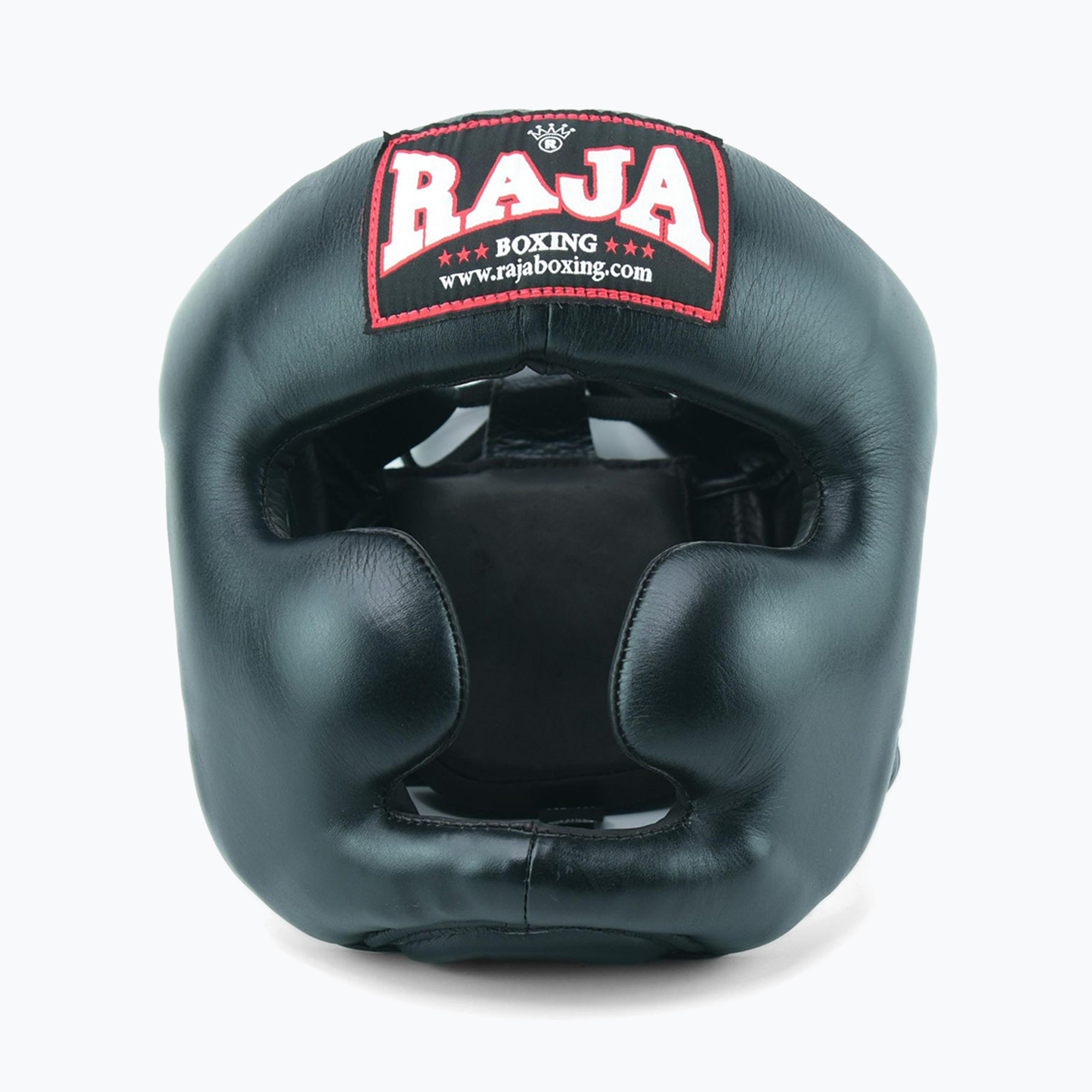 Cască de box  RAJA BOXING Semi Leather black (Semi Leather RHG-SL-1-BC)