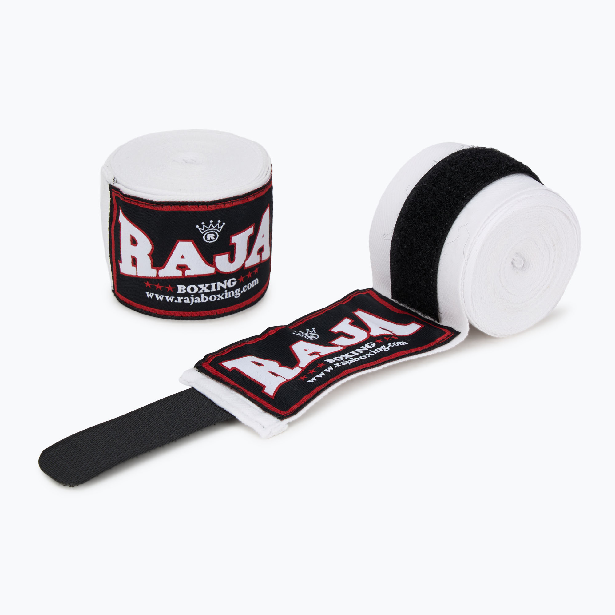 Bandaje de box RAJA BOXING RHW 450 cm white (RHW RHW-WH)