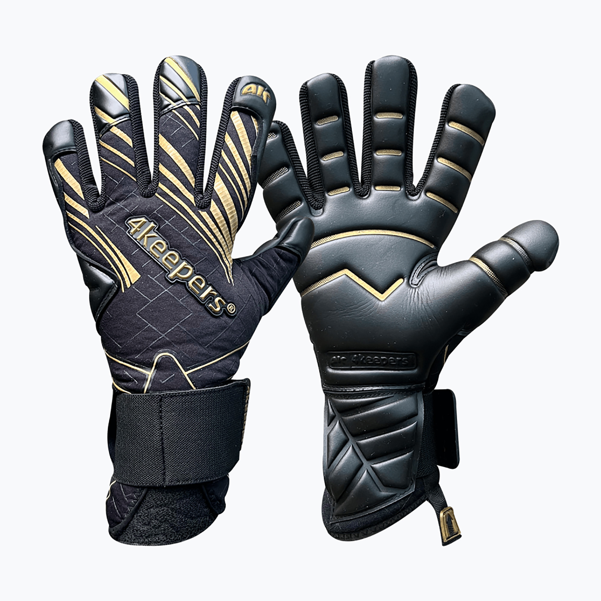 Mănuși de portar 4keepers Soft Onyx NC negru