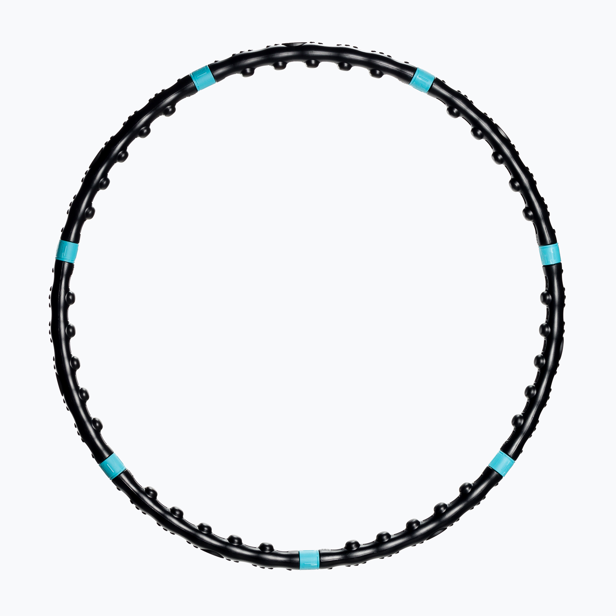 Cerc Hula Hoop de masaj, cu magneți HMS Hhp006, negru, 17-44-506