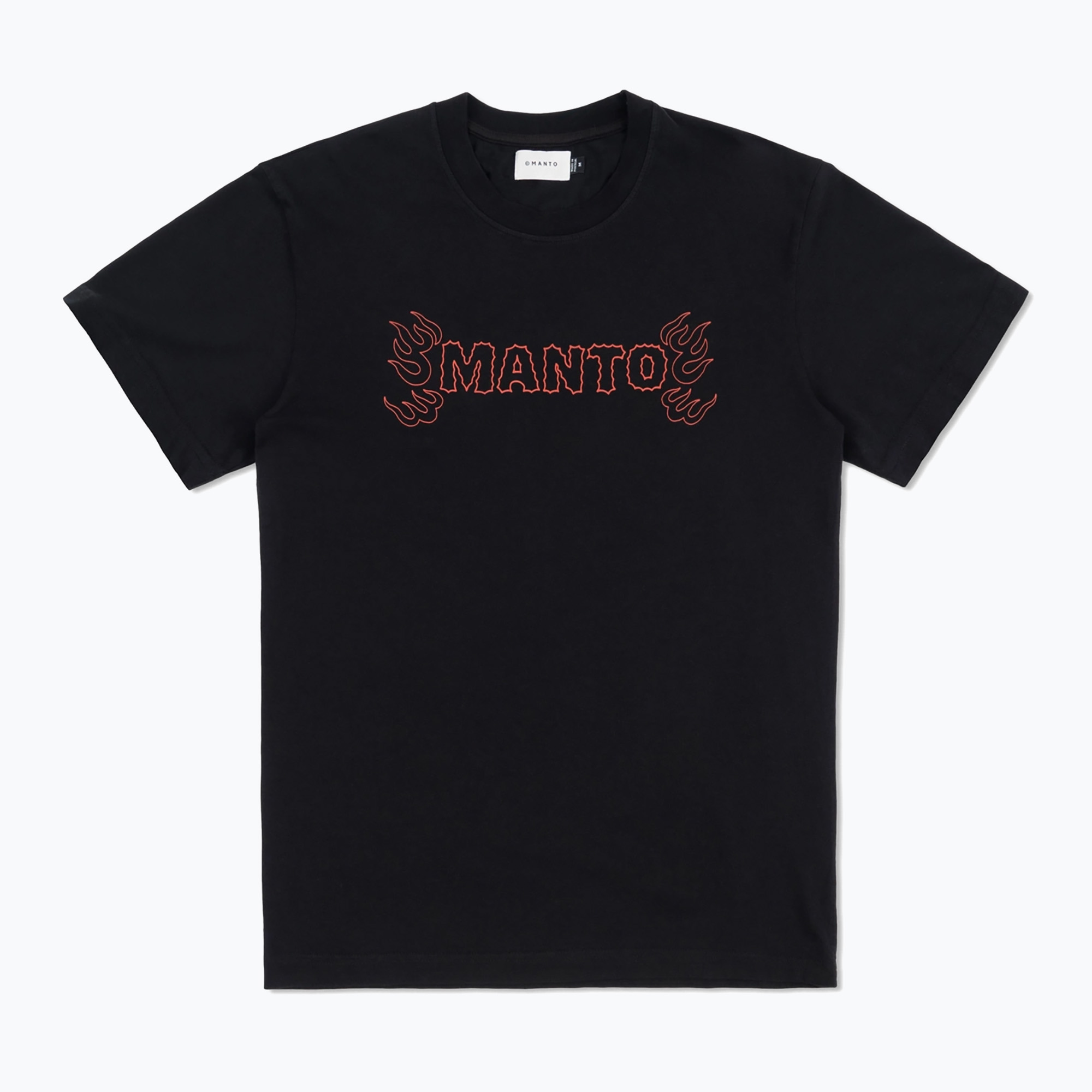 MANTO Cobra T-shirt negru (Cobra MNT168_BLK)