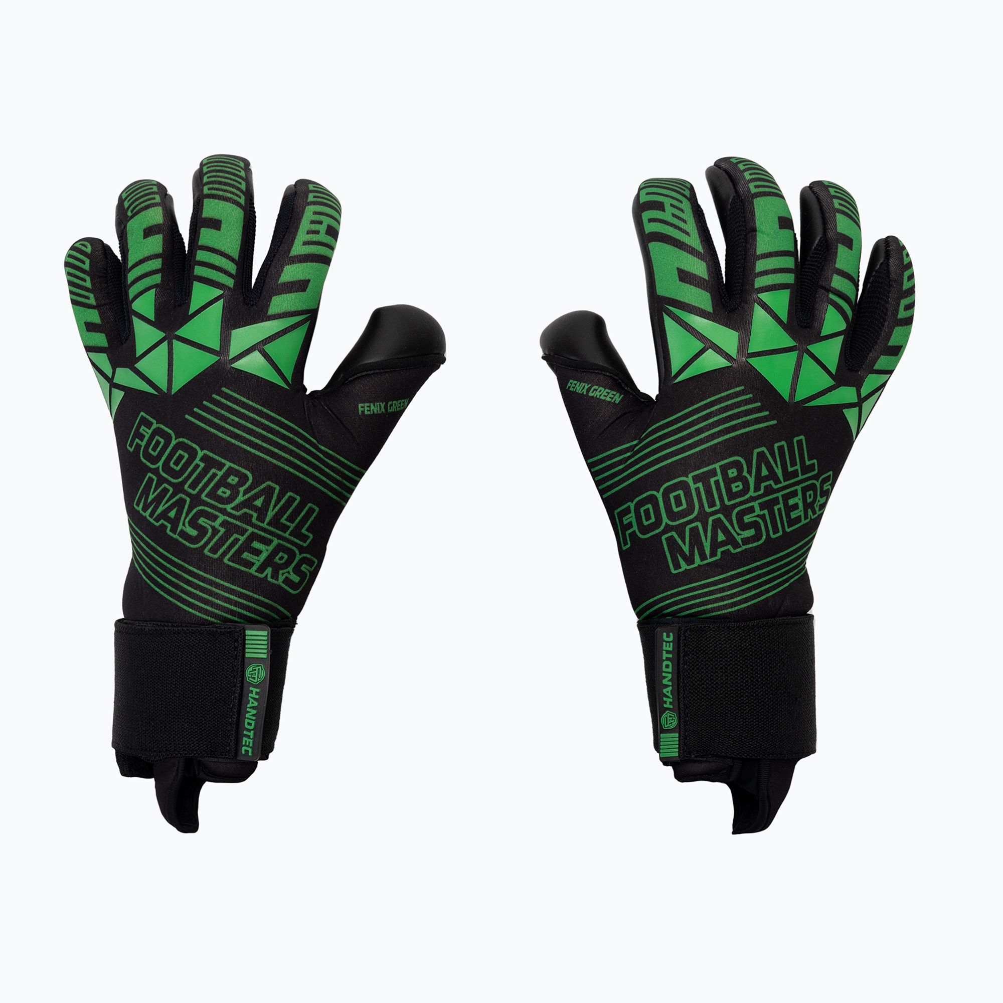 Football Masters Fenix verde 1182-1 mănuși de portar pentru copii Fenix green 1182-1