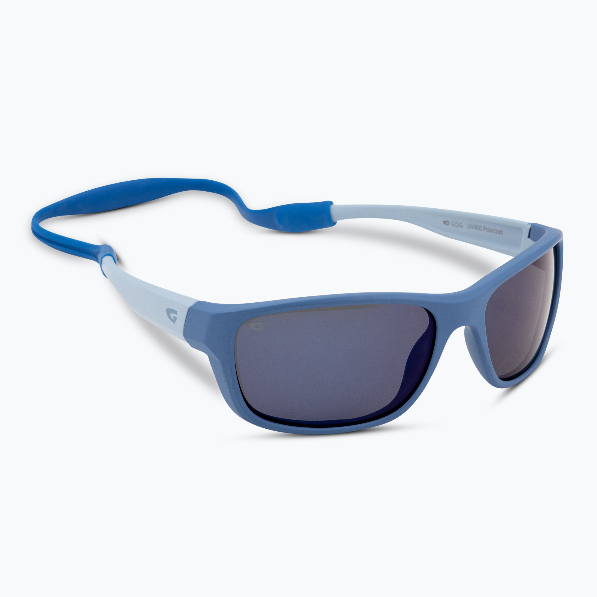 Ochelari de soare pentru copii GOG Jazz matt blue/blue mirror (Jazz E973-2P)
