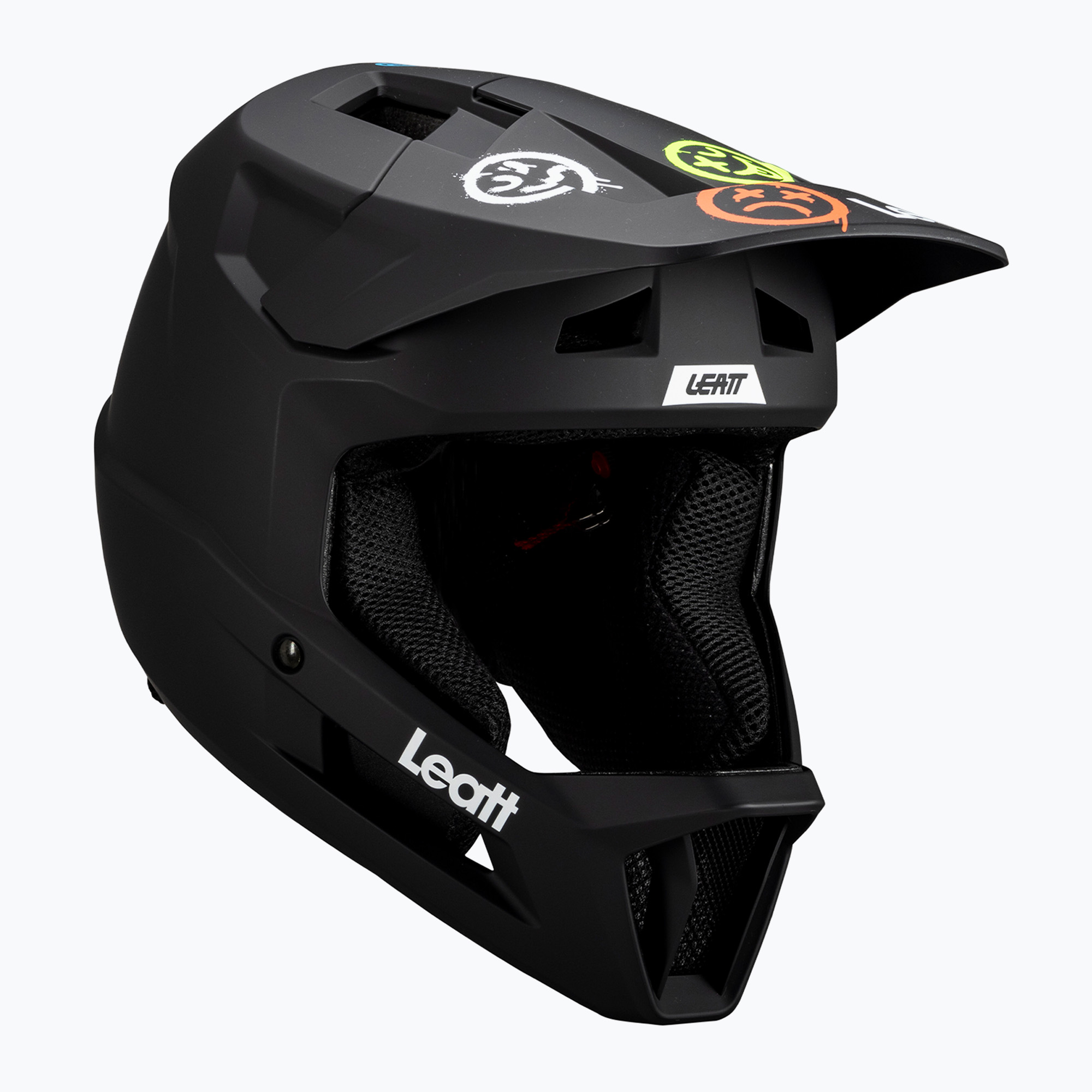 Cască de ciclism pentru copii Leatt MTB Gravity 1.0 V25 Jr black (MTB Gravity 1.0 V25 Jr 1025108481)