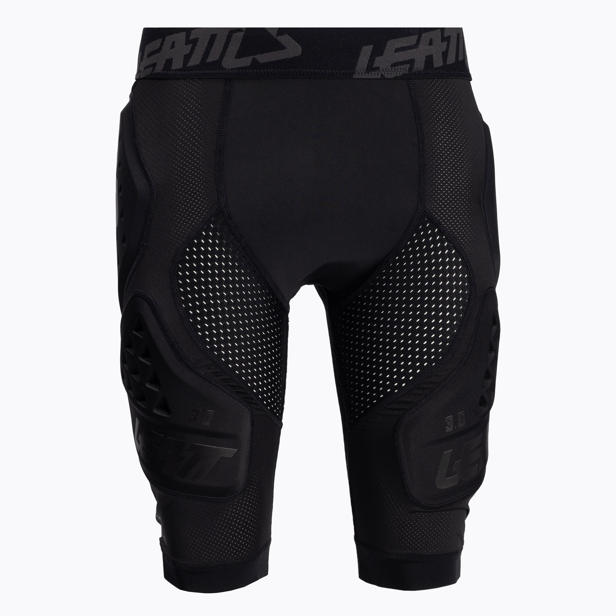Pantaloni scurți de ciclism de siguranță Leatt Impact 3DF 3.0 pentru bărbați negru 5019000301 (Impact 3DF 3.0 5019000301)
