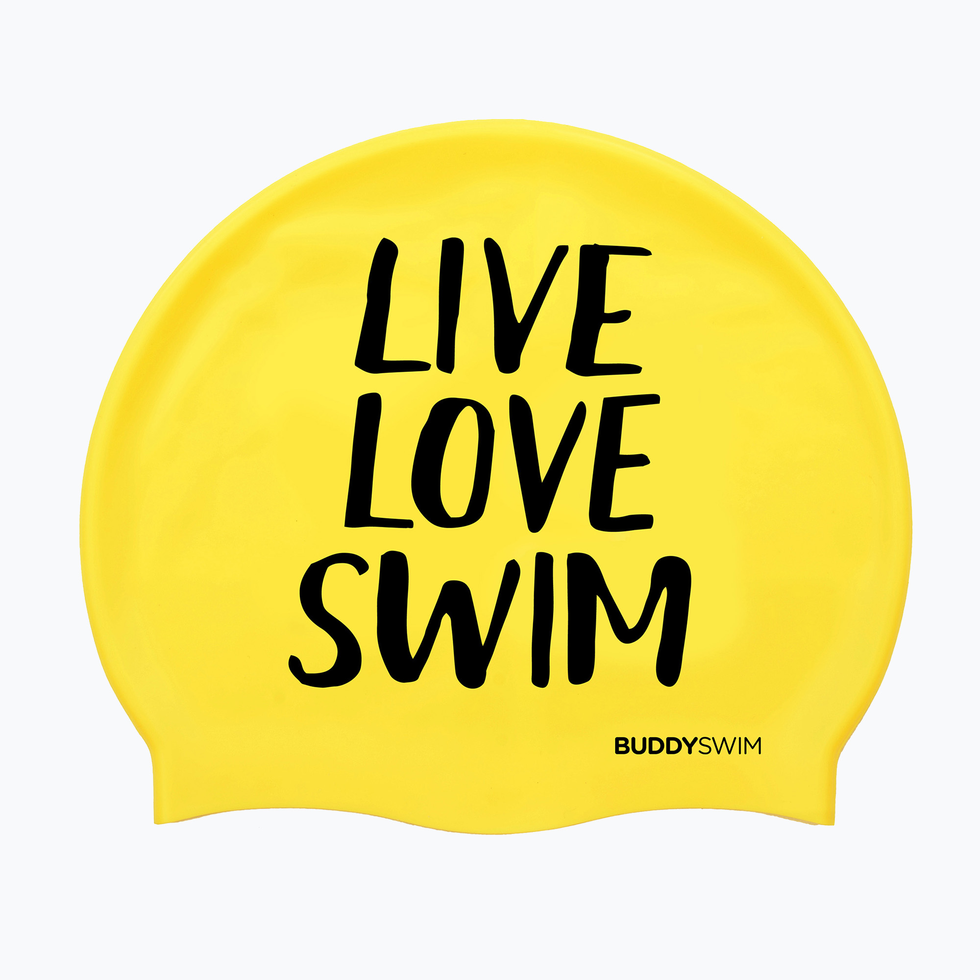 Cască de înot  BuddySwim LLS Silicone yellow (LLS Silicone 250870)